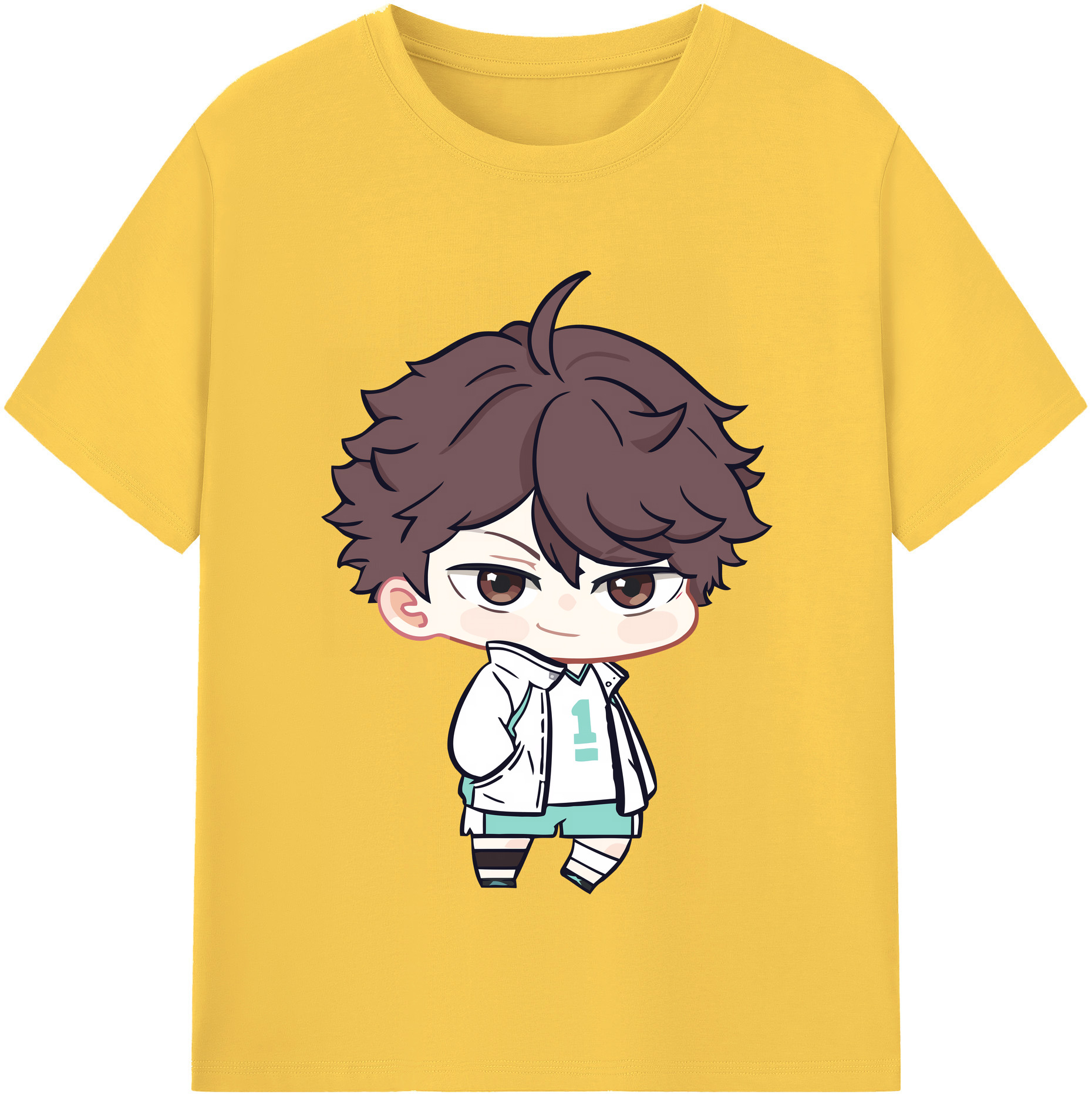 （画像用） ハイキュー!! Haikyu!! 綿100％半袖Tシャツ（フロントプリント）