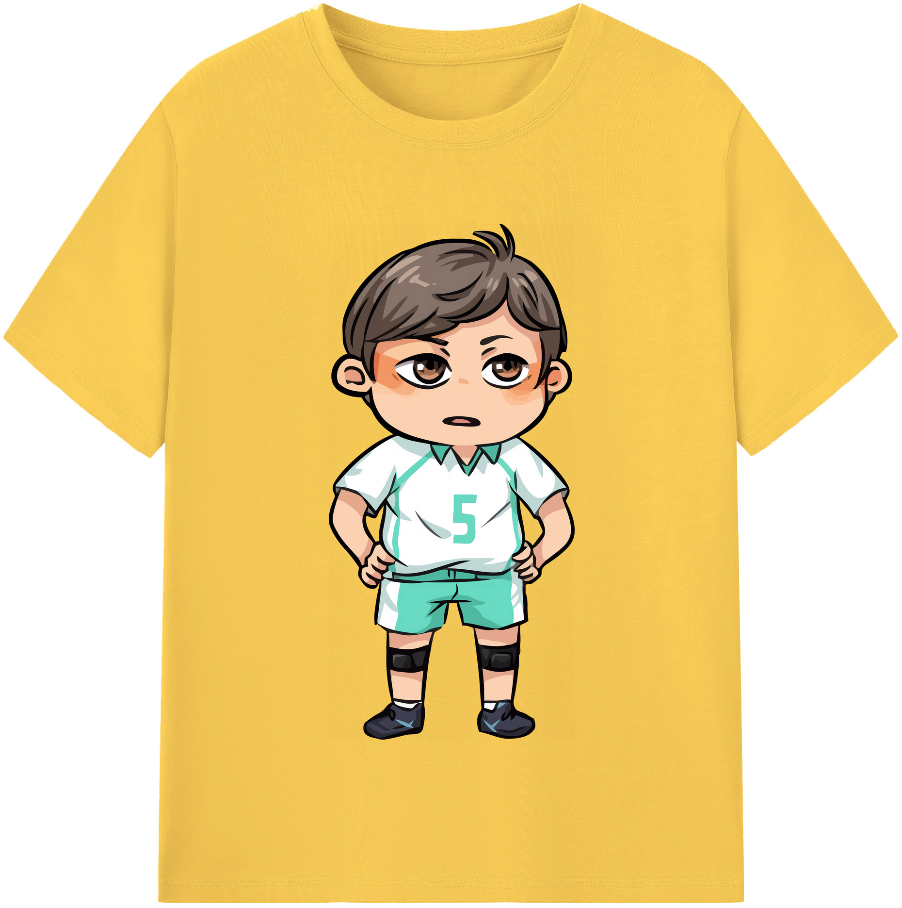 （画像用） ハイキュー!! Haikyu!! 綿100％半袖Tシャツ（フロントプリント）
