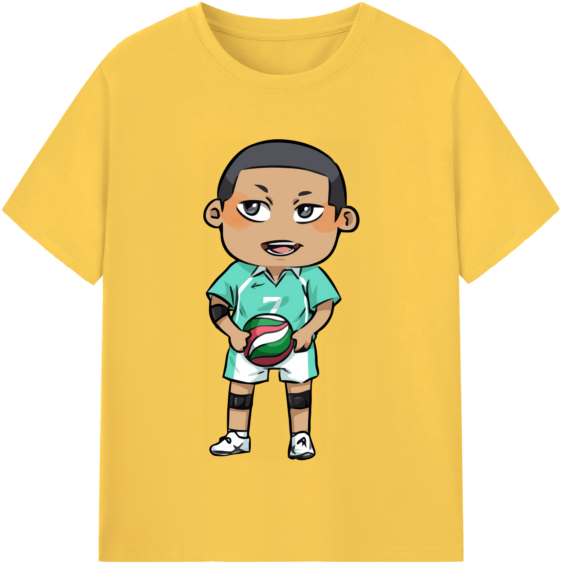 （画像用） ハイキュー!! Haikyu!! 綿100％半袖Tシャツ（フロントプリント）