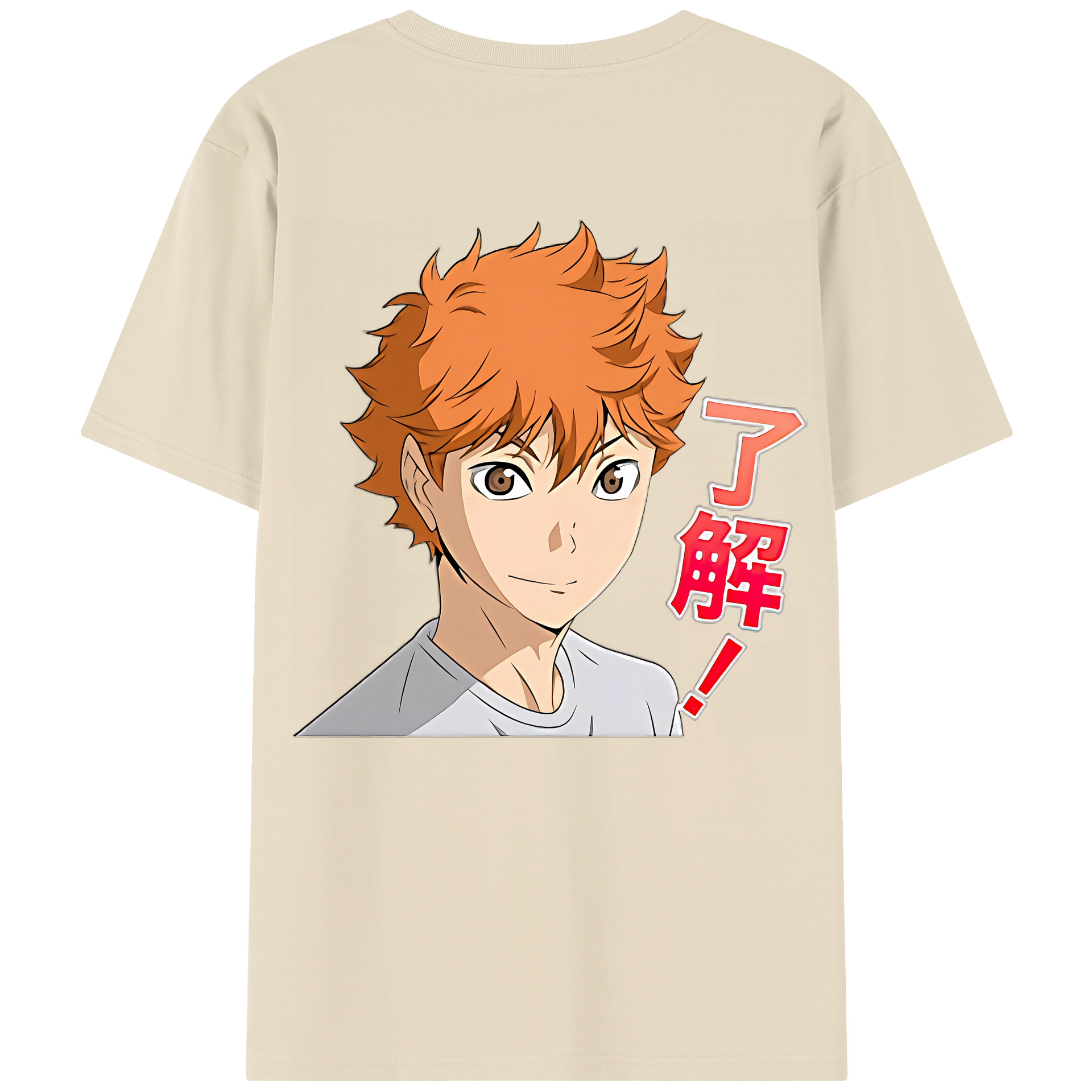 （画像用） ハイキュー!! Haikyu!! 綿100％半袖Tシャツ（背面プリント）