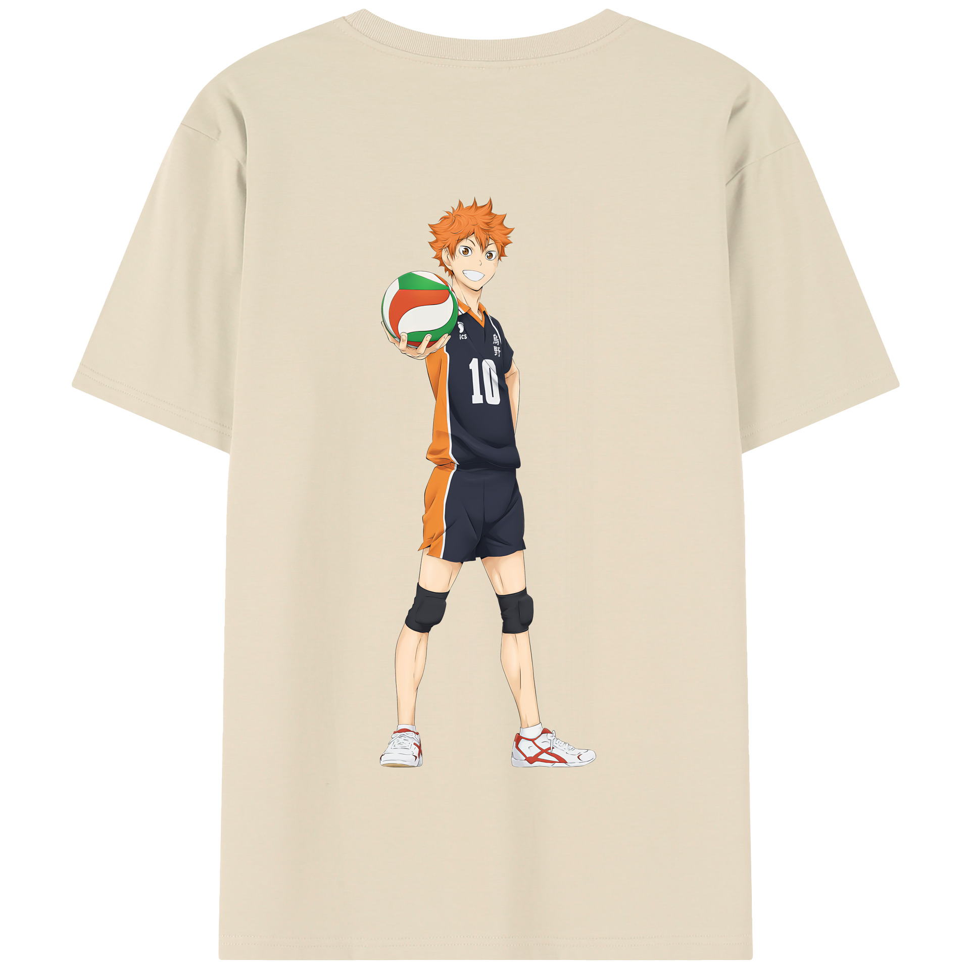 （画像用） ハイキュー!! Haikyu!! 綿100％半袖Tシャツ（背面プリント）