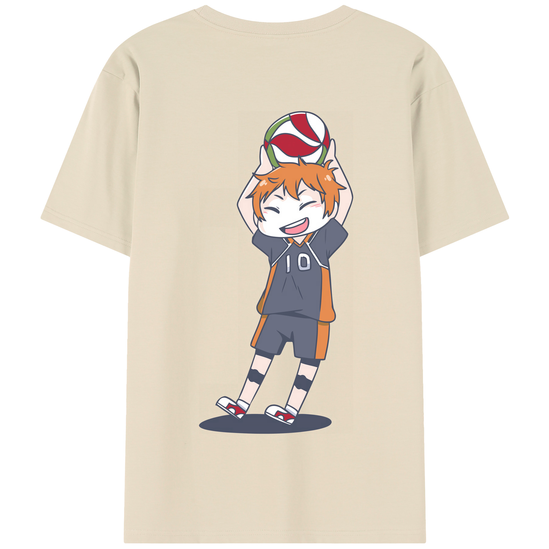 （画像用） ハイキュー!! Haikyu!! 綿100％半袖Tシャツ（背面プリント）