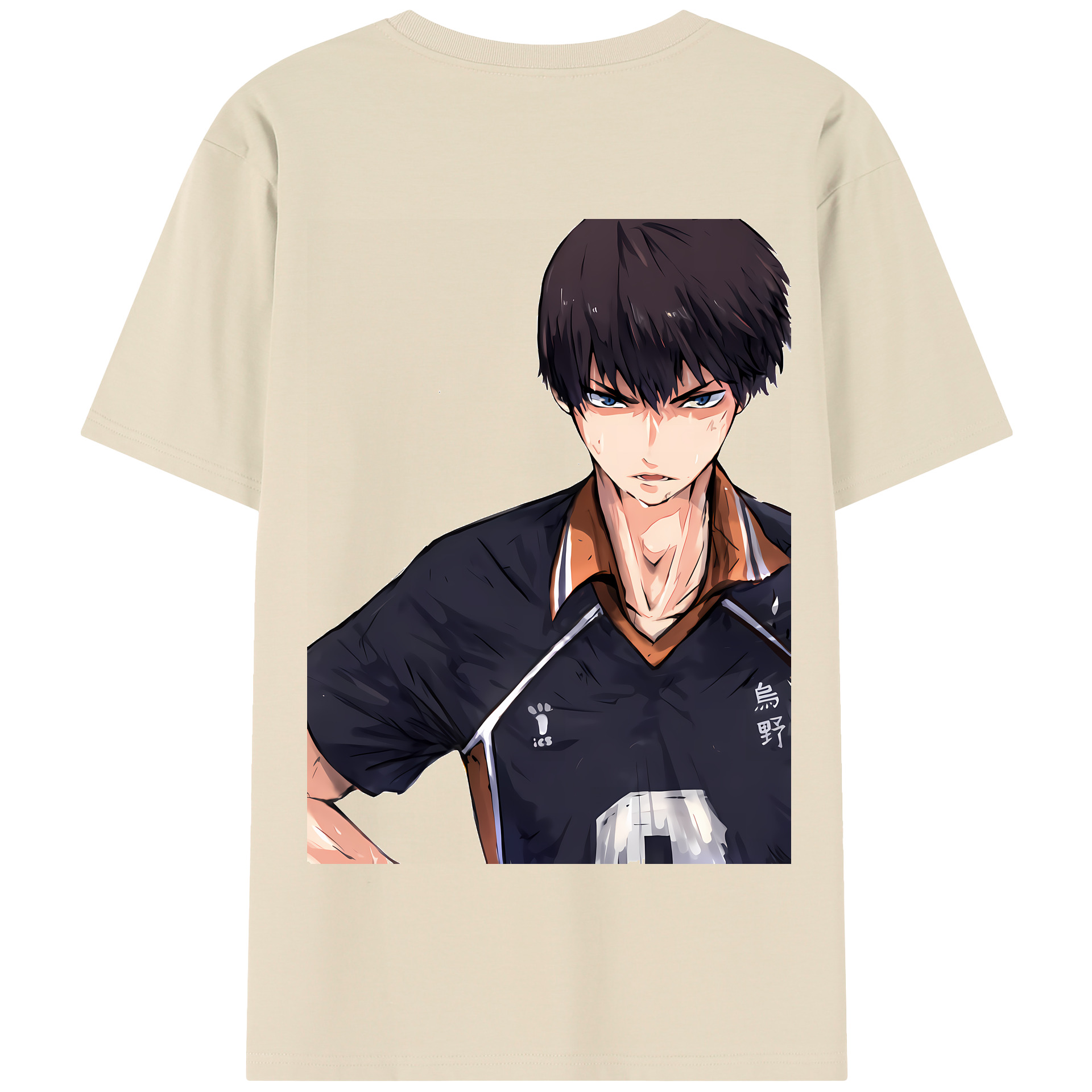 （画像用） ハイキュー!! Haikyu!! 綿100％半袖Tシャツ（背面プリント）