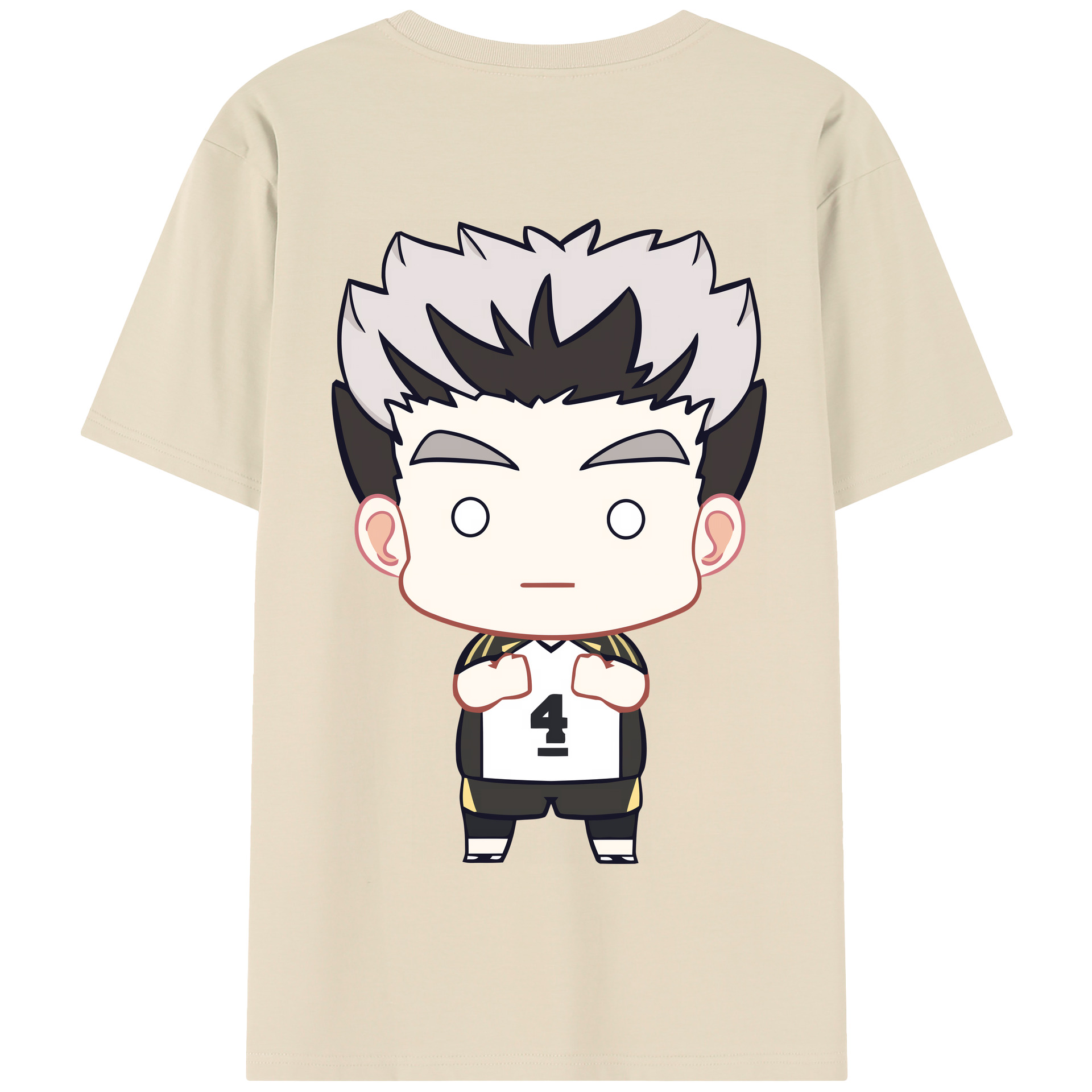 （画像用） ハイキュー!! Haikyu!! 綿100％半袖Tシャツ（背面プリント）