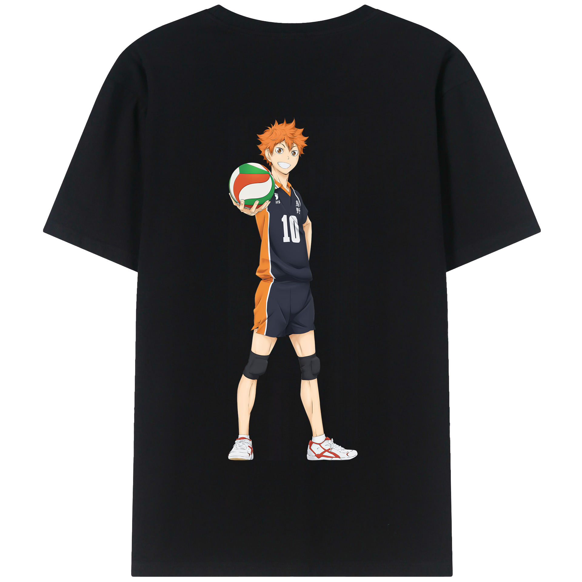 （画像用） ハイキュー!! Haikyu!! 綿100％半袖Tシャツ（背面プリント）