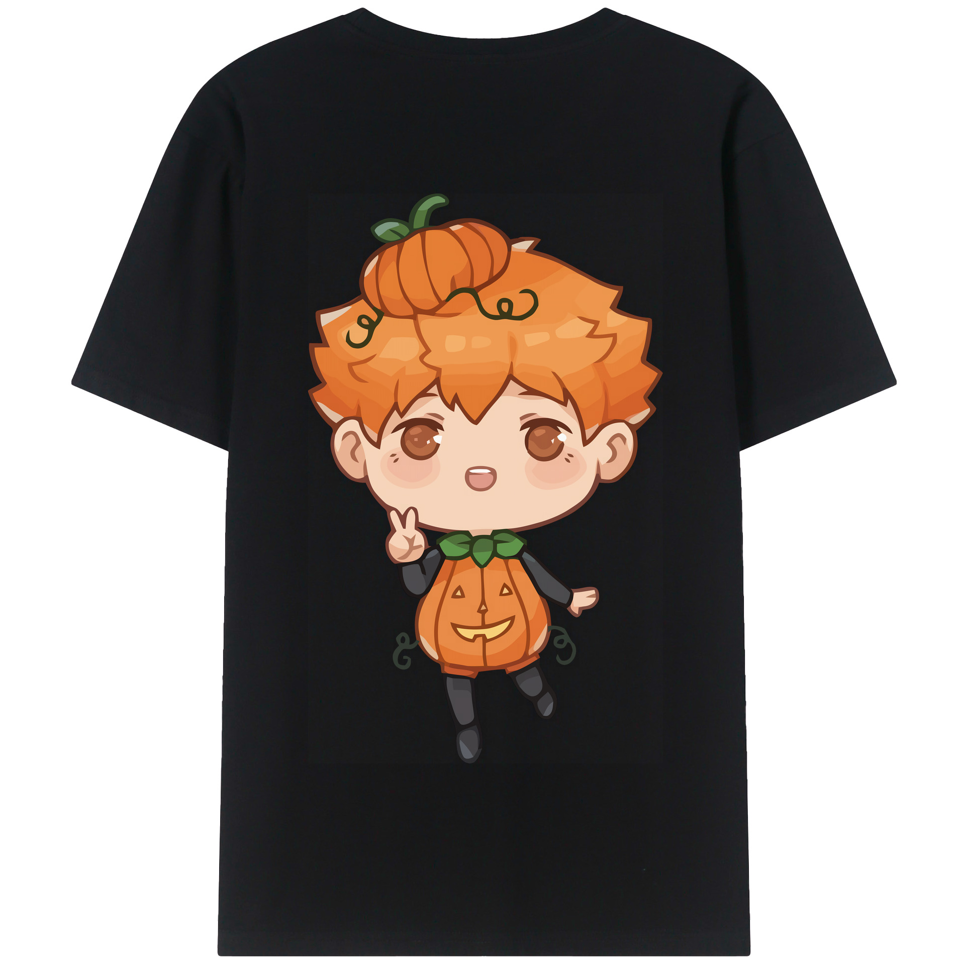 （画像用） ハイキュー!! Haikyu!! 綿100％半袖Tシャツ（背面プリント）