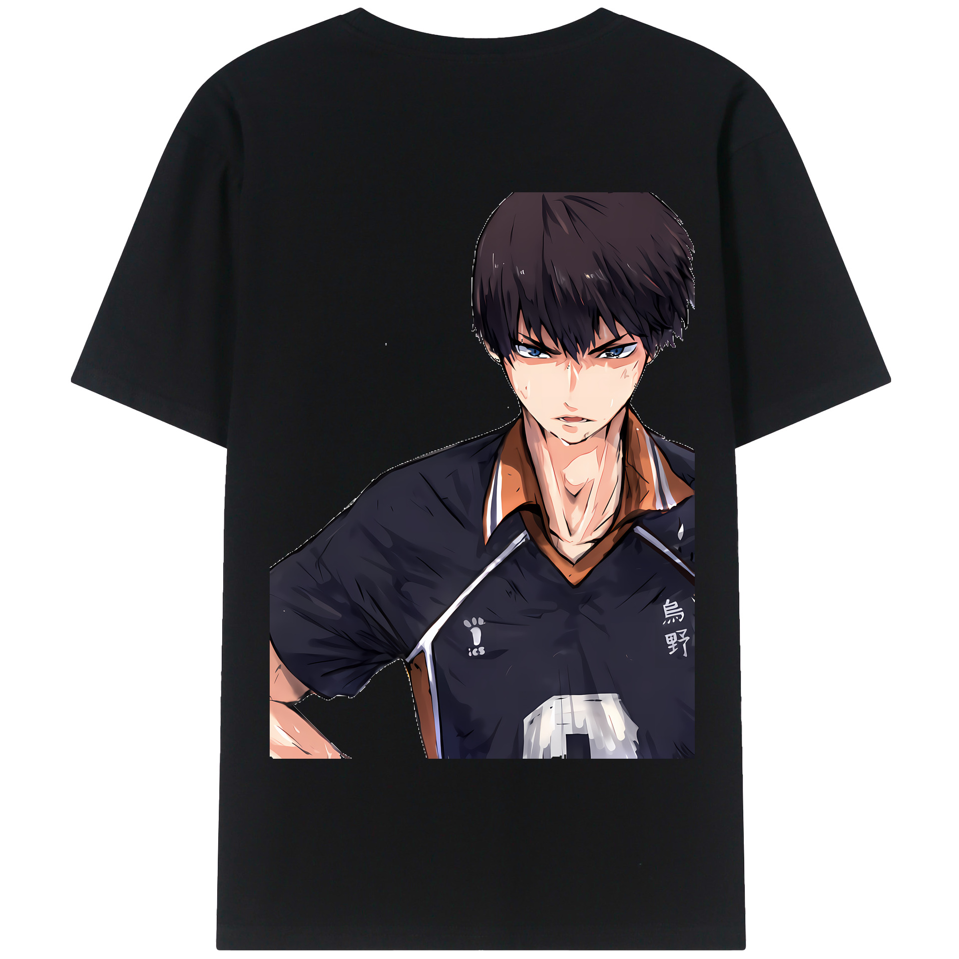 （画像用） ハイキュー!! Haikyu!! 綿100％半袖Tシャツ（背面プリント）