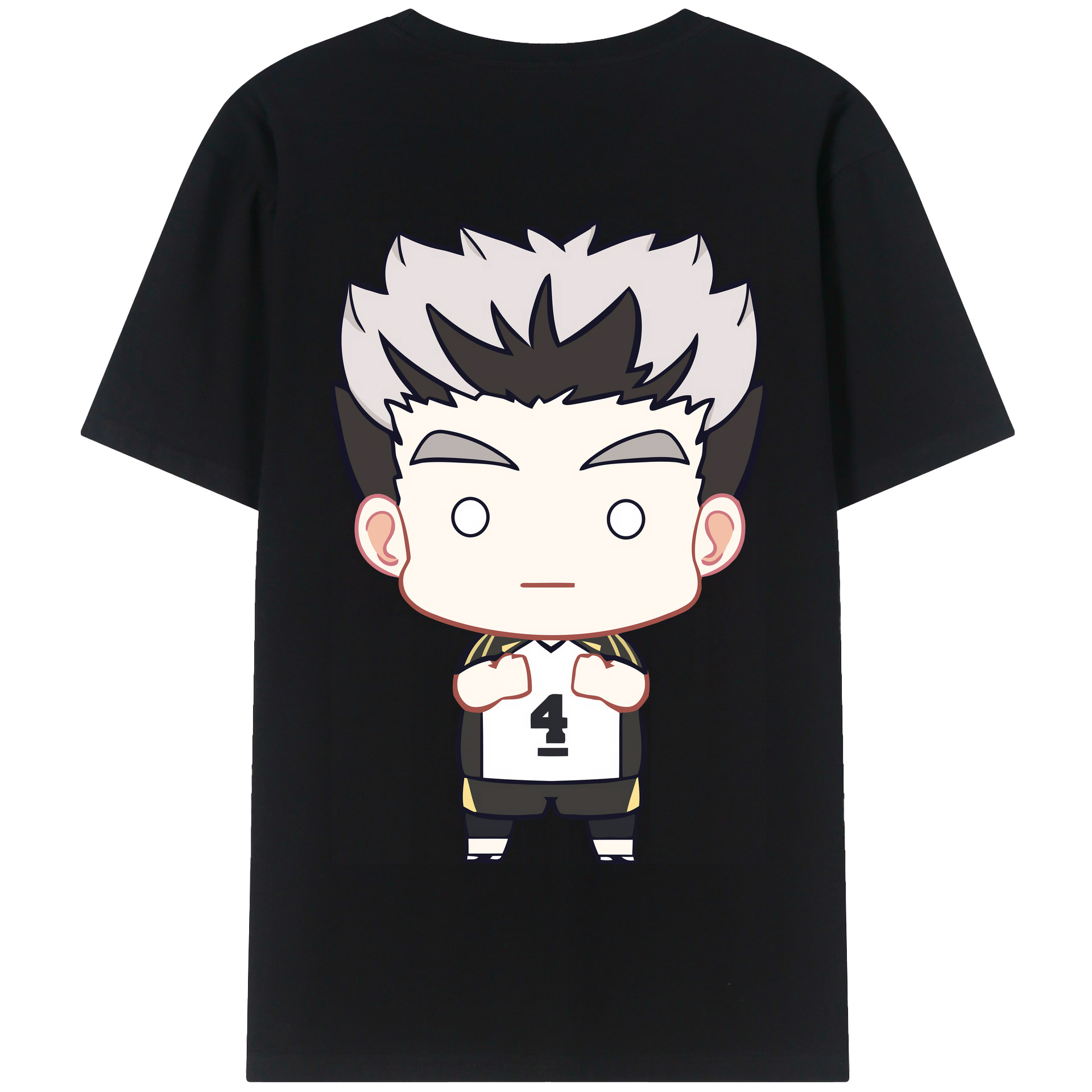 （画像用） ハイキュー!! Haikyu!! 綿100％半袖Tシャツ（背面プリント）
