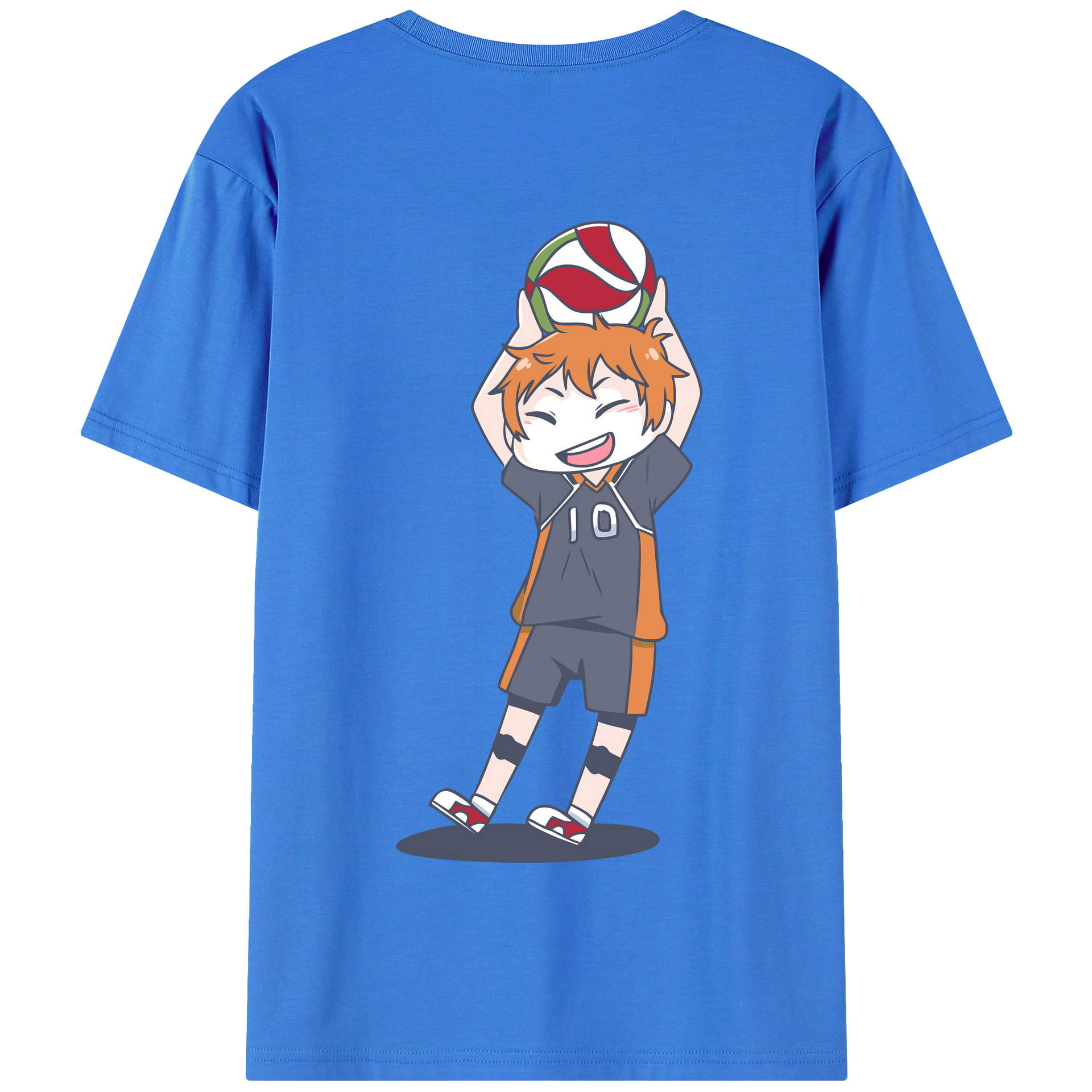 （画像用） ハイキュー!! Haikyu!! 綿100％半袖Tシャツ（背面プリント）