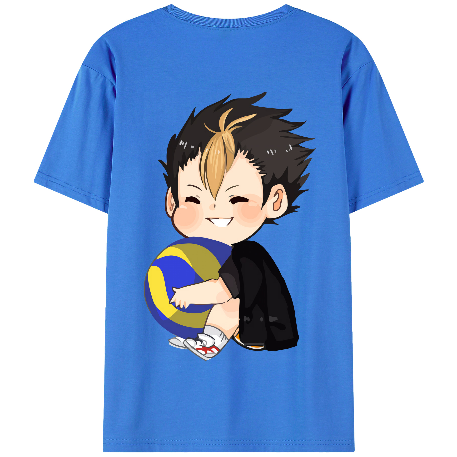 （画像用） ハイキュー!! Haikyu!! 綿100％半袖Tシャツ（背面プリント）
