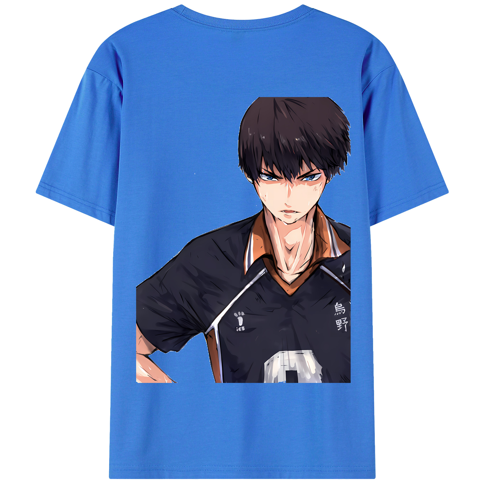 （画像用） ハイキュー!! Haikyu!! 綿100％半袖Tシャツ（背面プリント）