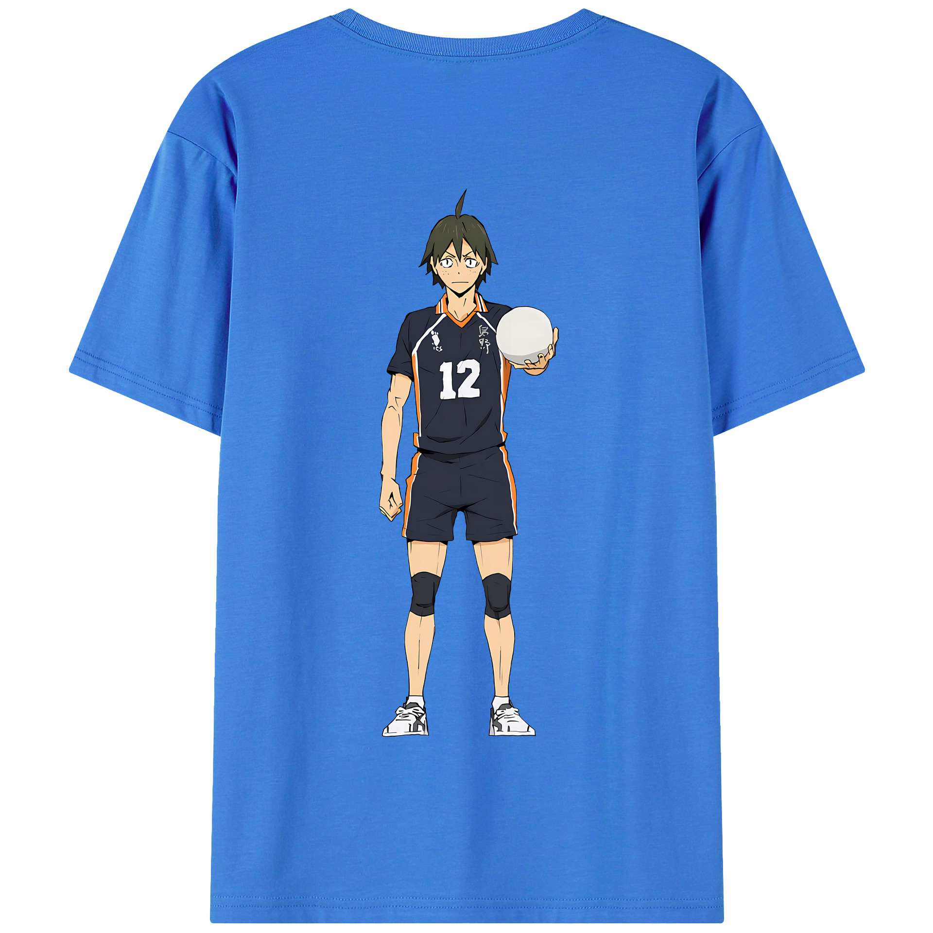 （画像用） ハイキュー!! Haikyu!! 綿100％半袖Tシャツ（背面プリント）