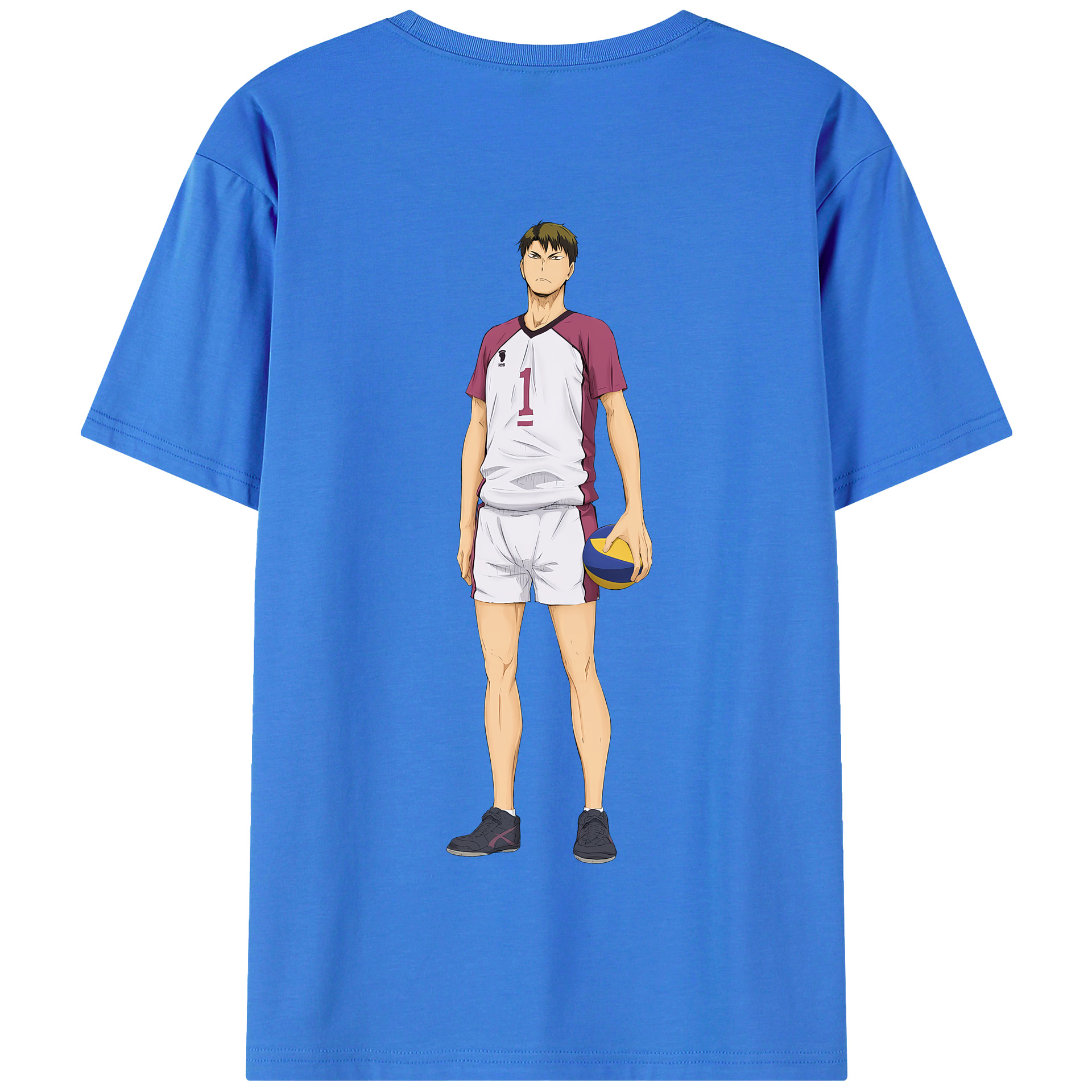 （画像用） ハイキュー!! Haikyu!! 綿100％半袖Tシャツ（背面プリント）