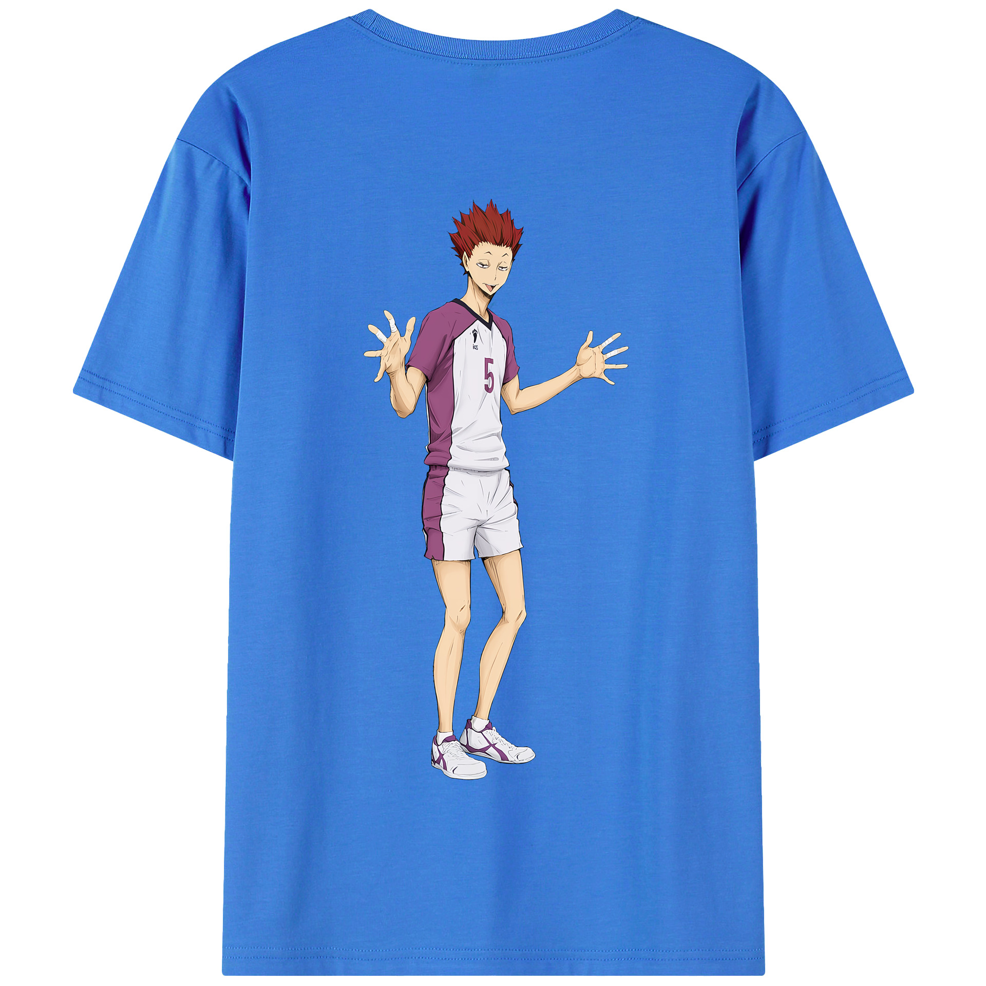（画像用） ハイキュー!! Haikyu!! 綿100％半袖Tシャツ（背面プリント）