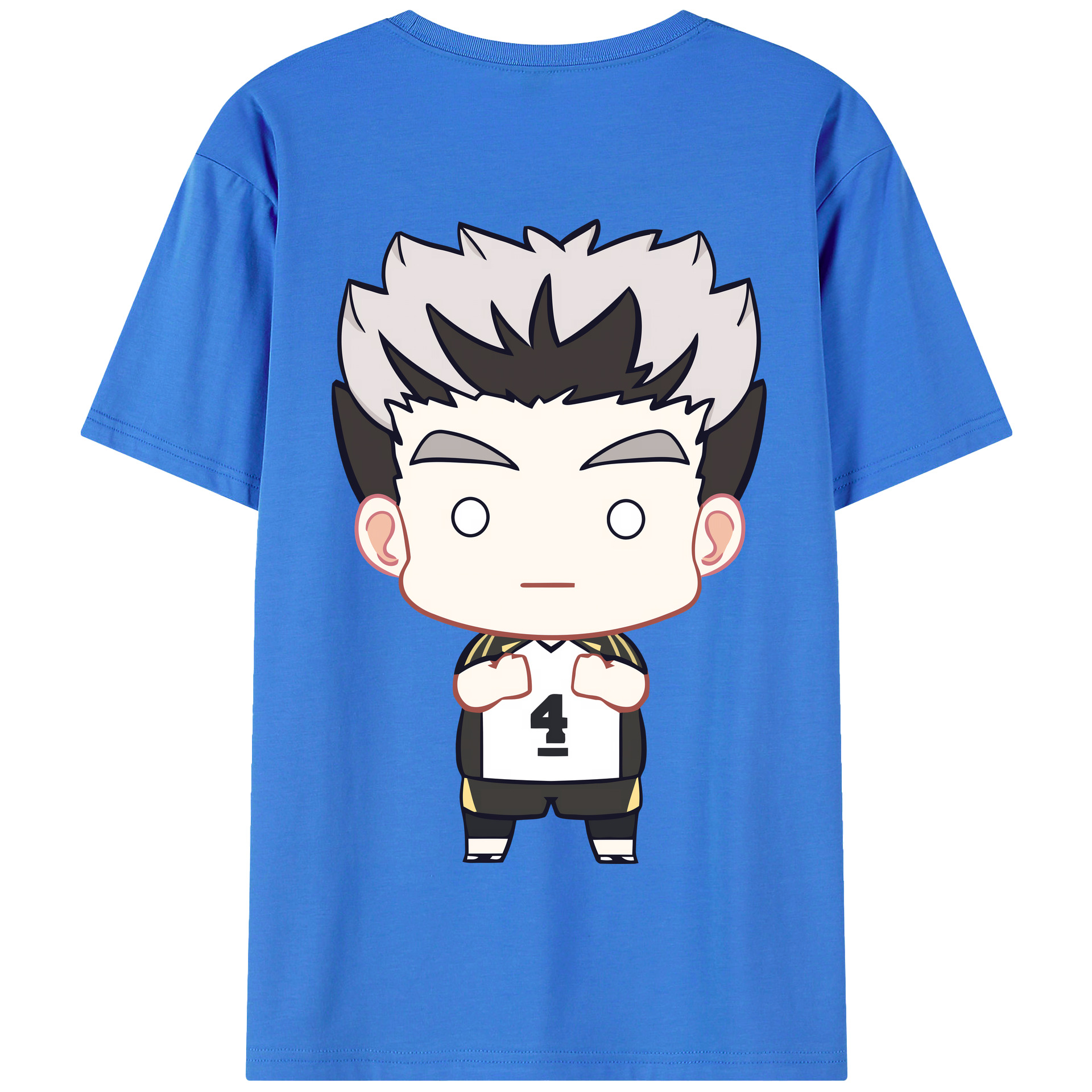 （画像用） ハイキュー!! Haikyu!! 綿100％半袖Tシャツ（背面プリント）