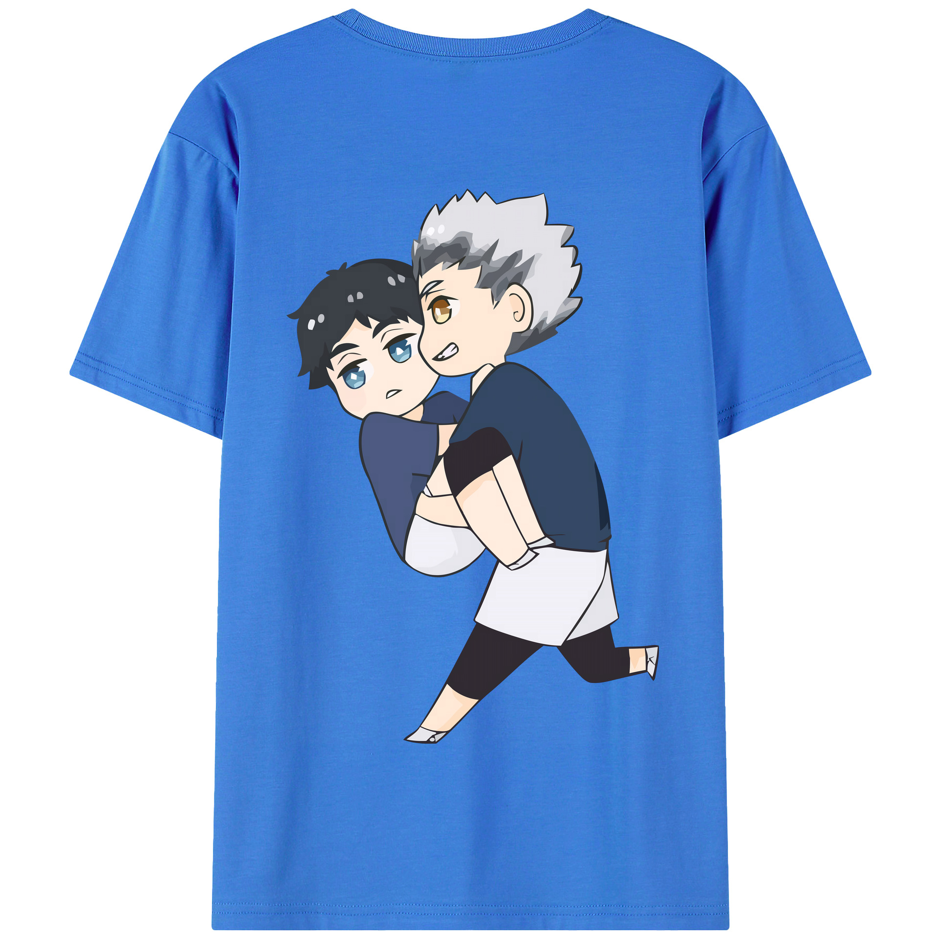 （画像用） ハイキュー!! Haikyu!! 綿100％半袖Tシャツ（背面プリント）