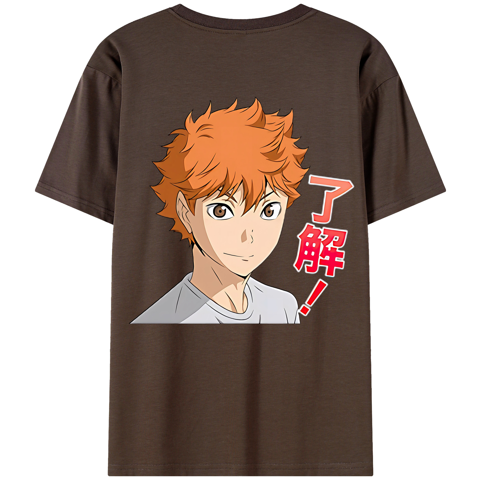 （画像用） ハイキュー!! Haikyu!! 綿100％半袖Tシャツ（背面プリント）