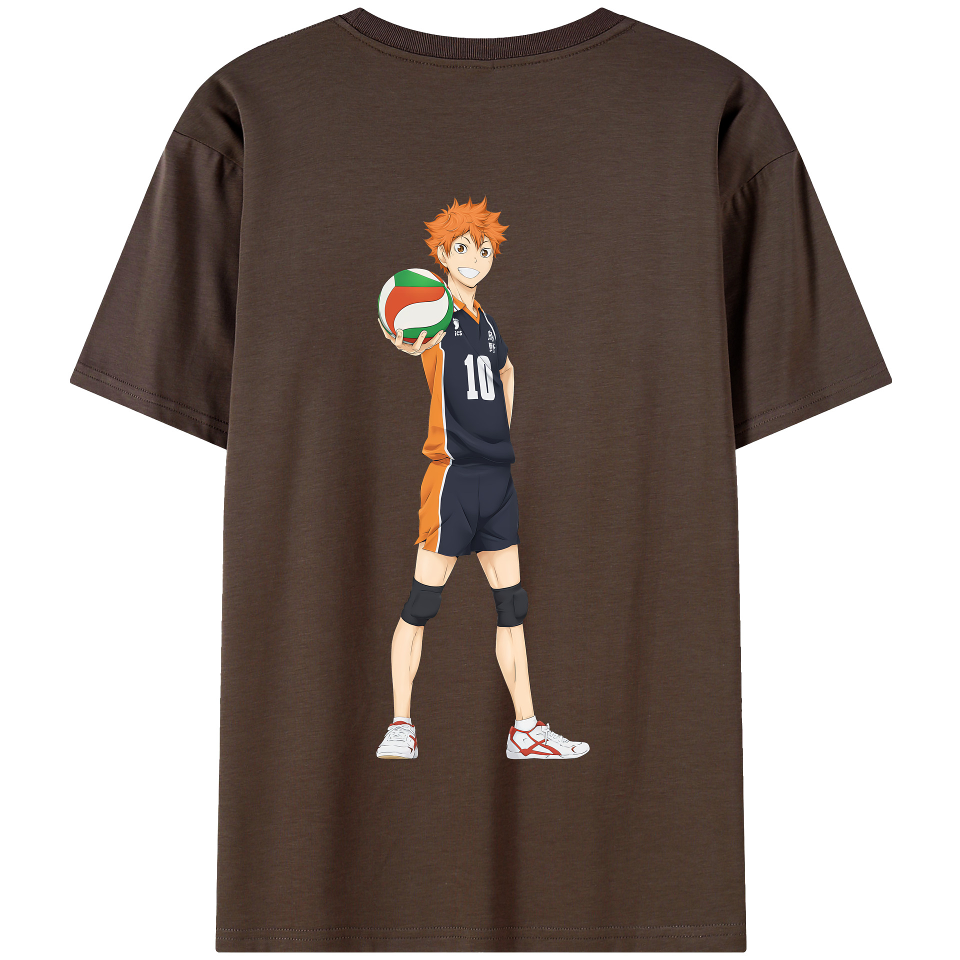 （画像用） ハイキュー!! Haikyu!! 綿100％半袖Tシャツ（背面プリント）
