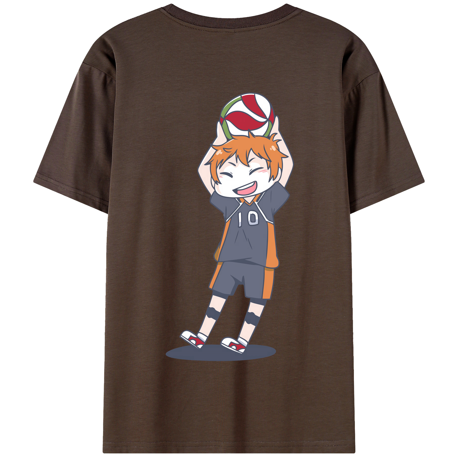 （画像用） ハイキュー!! Haikyu!! 綿100％半袖Tシャツ（背面プリント）