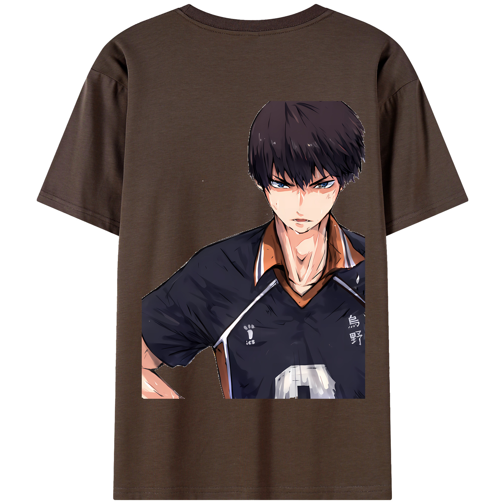 （画像用） ハイキュー!! Haikyu!! 綿100％半袖Tシャツ（背面プリント）