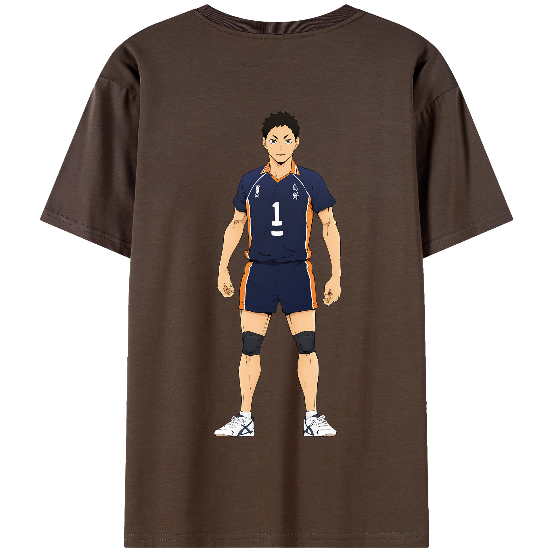 （画像用） ハイキュー!! Haikyu!! 綿100％半袖Tシャツ（背面プリント）