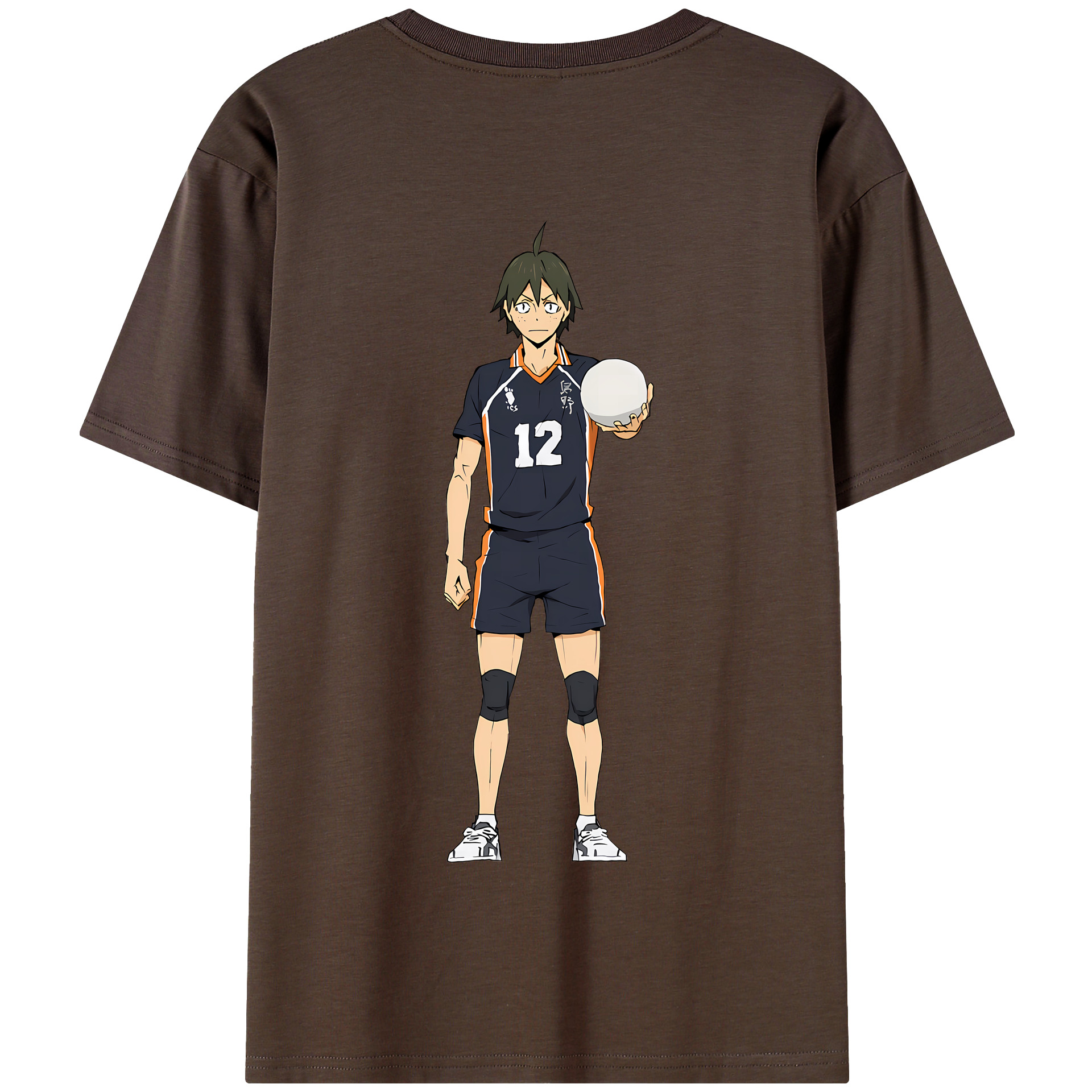 （画像用） ハイキュー!! Haikyu!! 綿100％半袖Tシャツ（背面プリント）