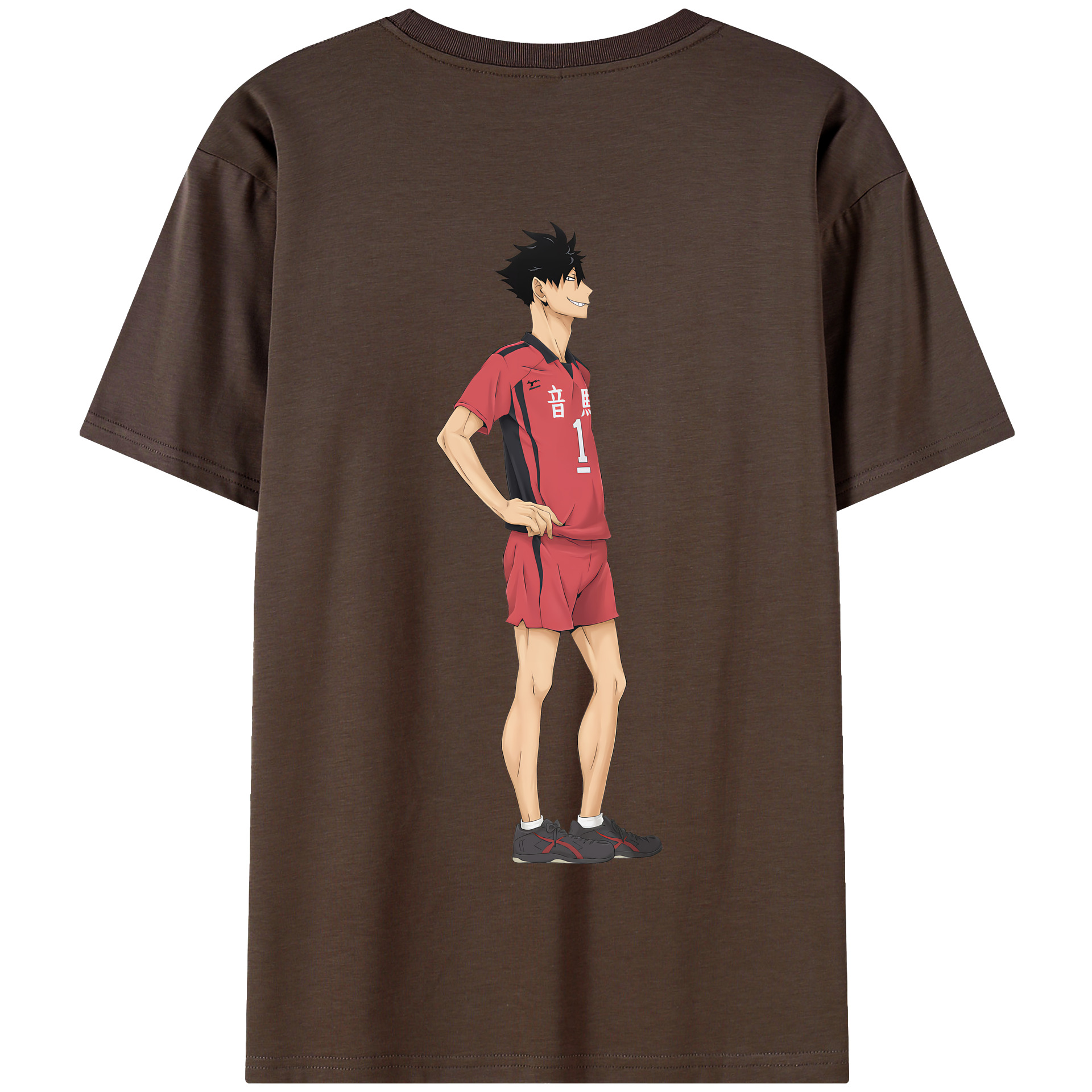 （画像用） ハイキュー!! Haikyu!! 綿100％半袖Tシャツ（背面プリント）