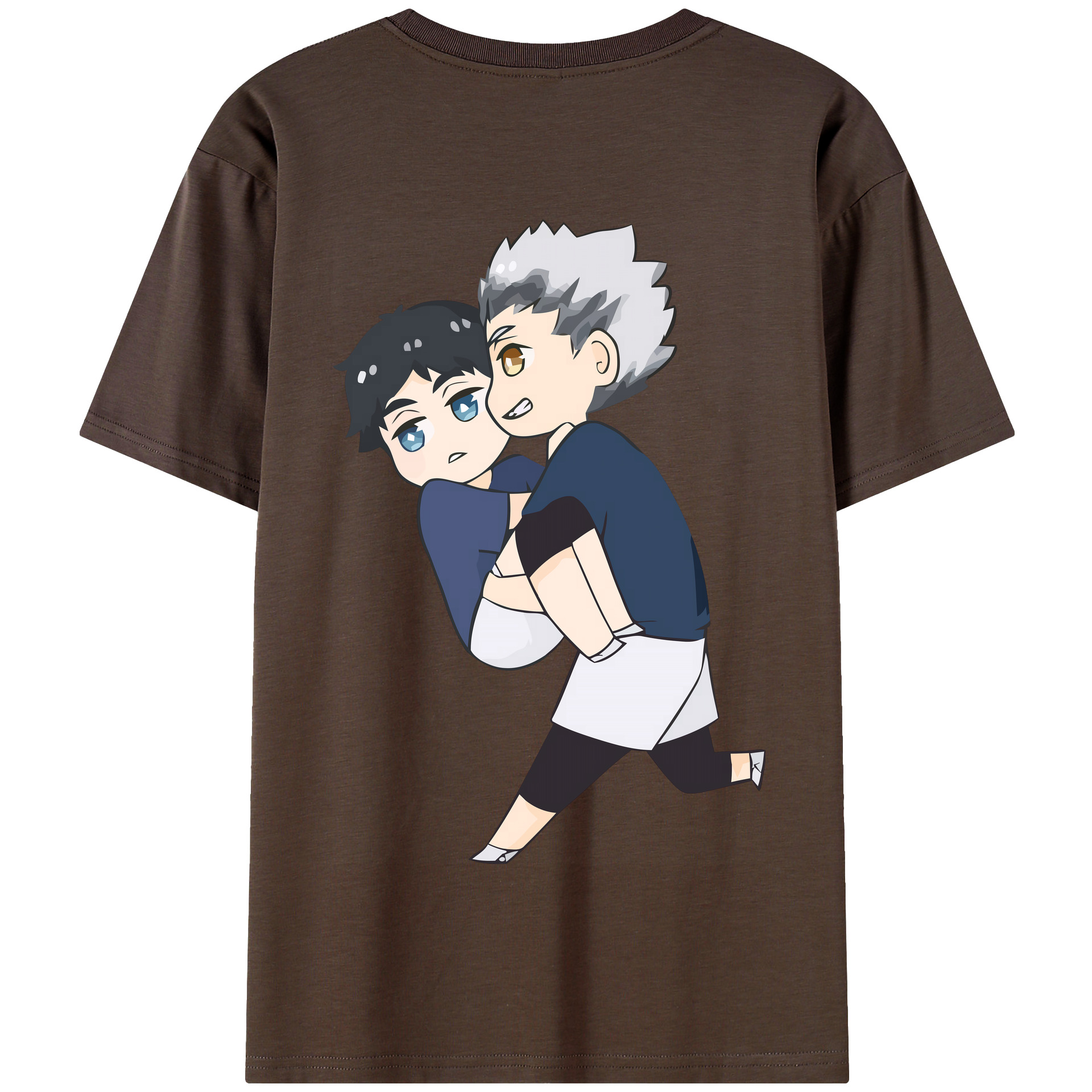 （画像用） ハイキュー!! Haikyu!! 綿100％半袖Tシャツ（背面プリント）