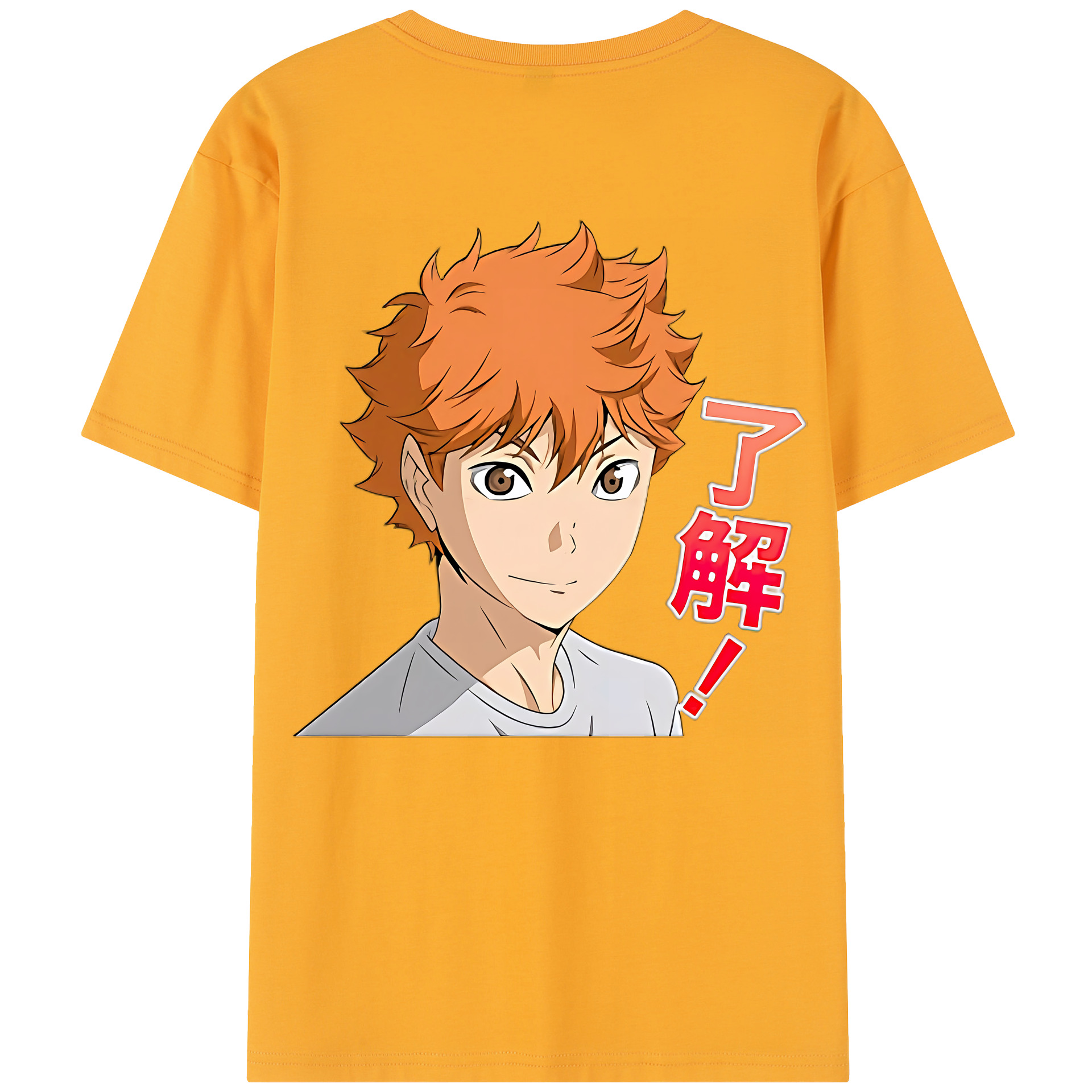 （画像用） ハイキュー!! Haikyu!! 綿100％半袖Tシャツ（背面プリント）
