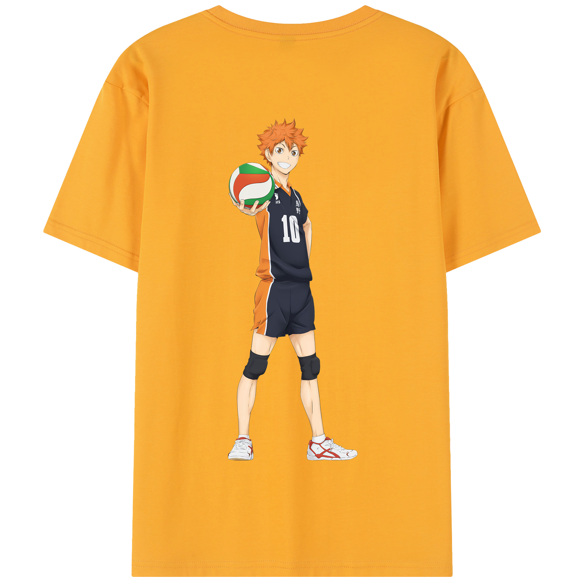 （画像用） ハイキュー!! Haikyu!! 綿100％半袖Tシャツ（背面プリント）