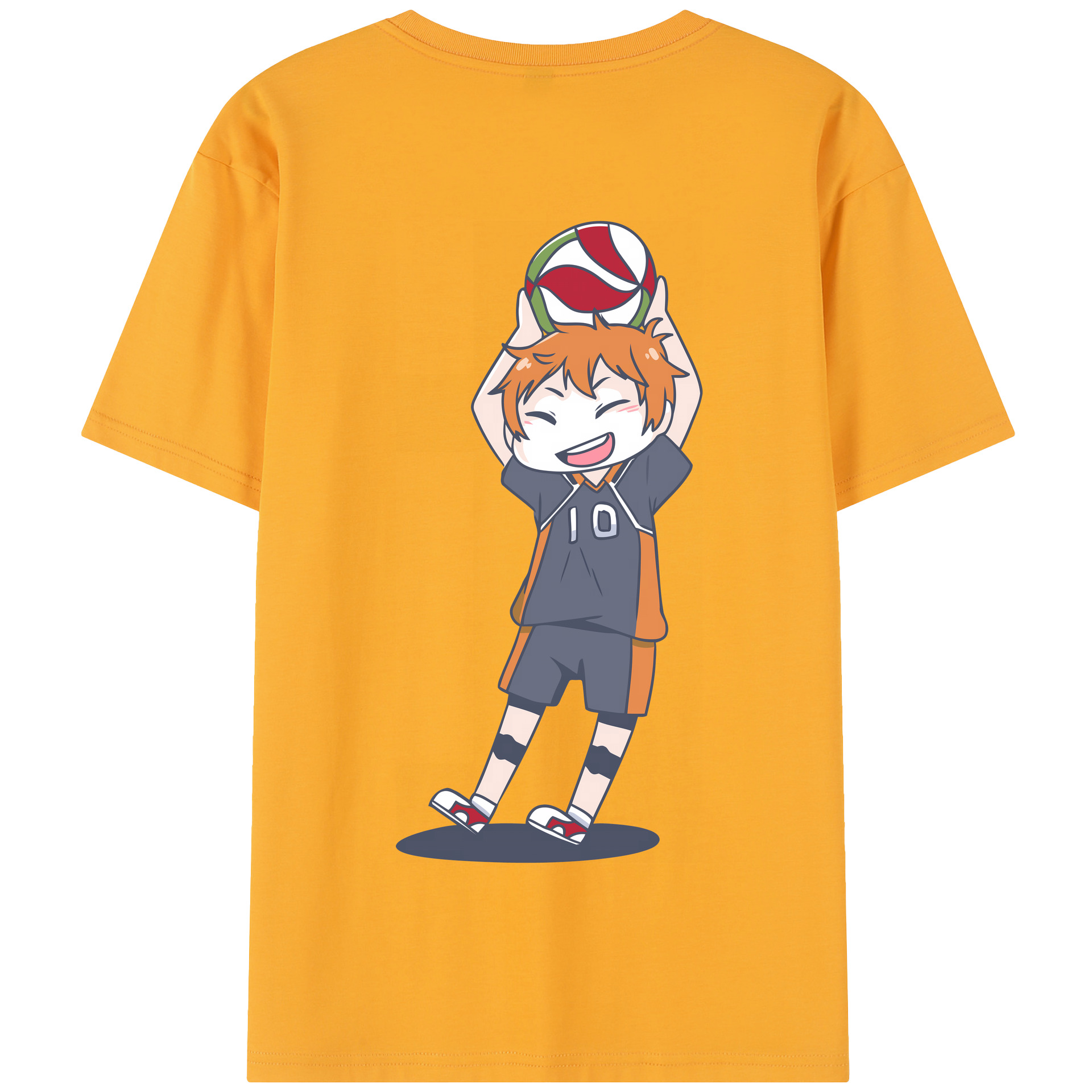 （画像用） ハイキュー!! Haikyu!! 綿100％半袖Tシャツ（背面プリント）