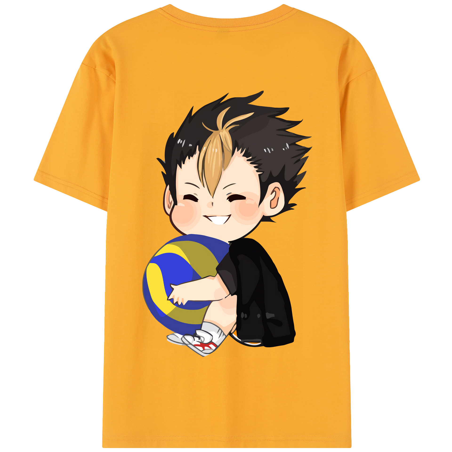 （画像用） ハイキュー!! Haikyu!! 綿100％半袖Tシャツ（背面プリント）