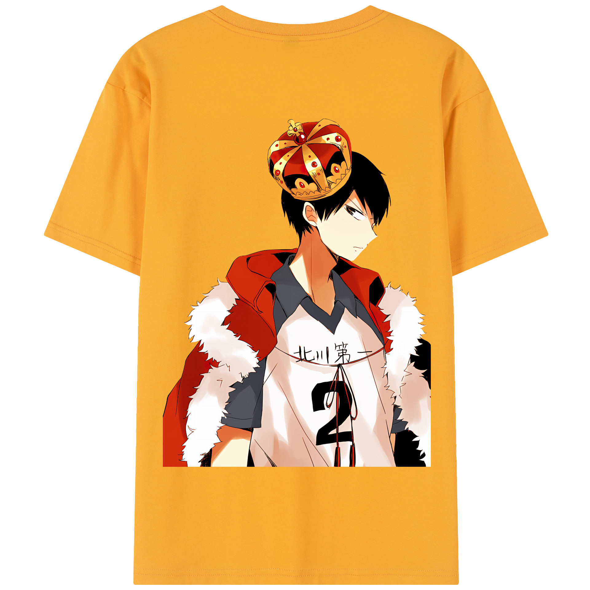 （画像用） ハイキュー!! Haikyu!! 綿100％半袖Tシャツ（背面プリント）