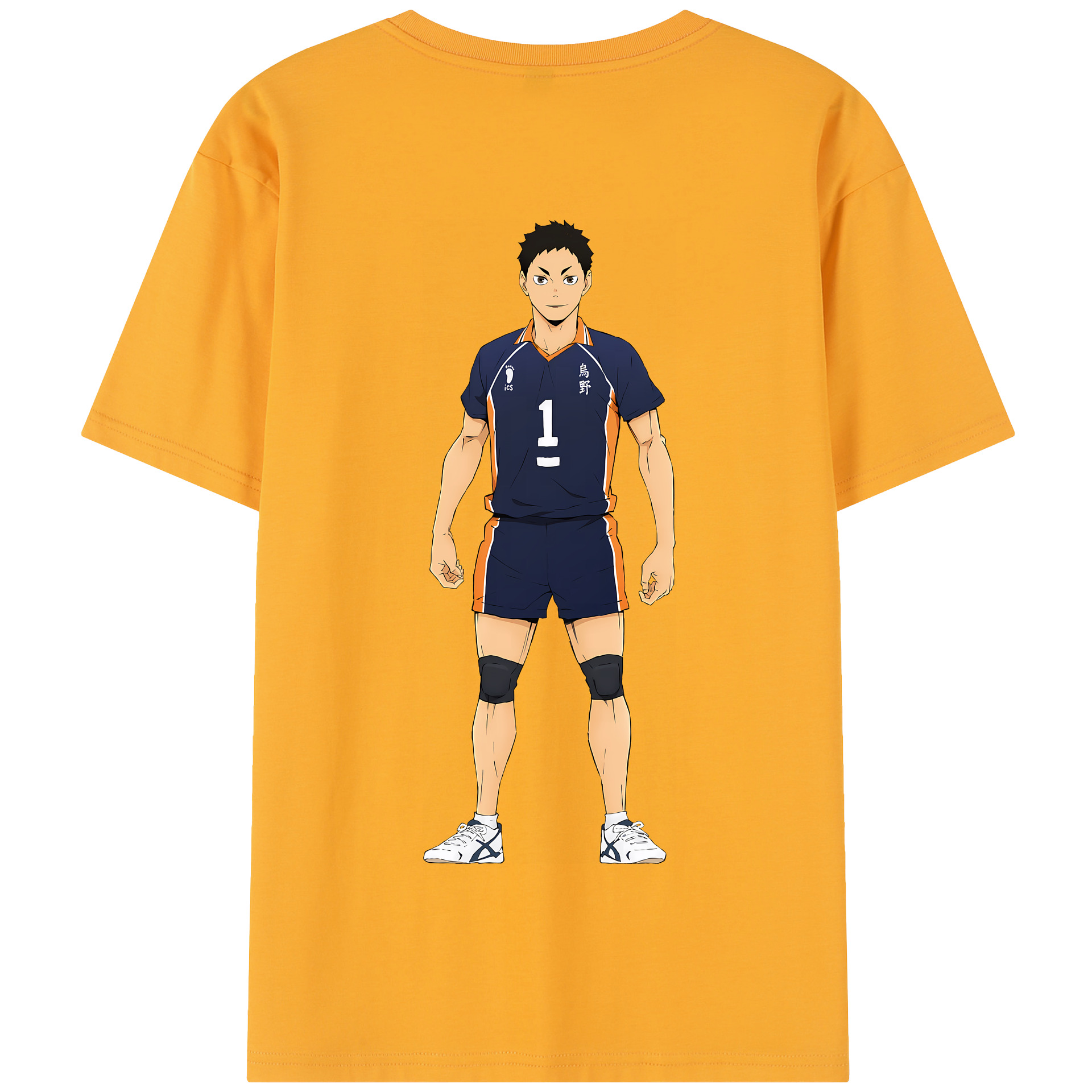 （画像用） ハイキュー!! Haikyu!! 綿100％半袖Tシャツ（背面プリント）