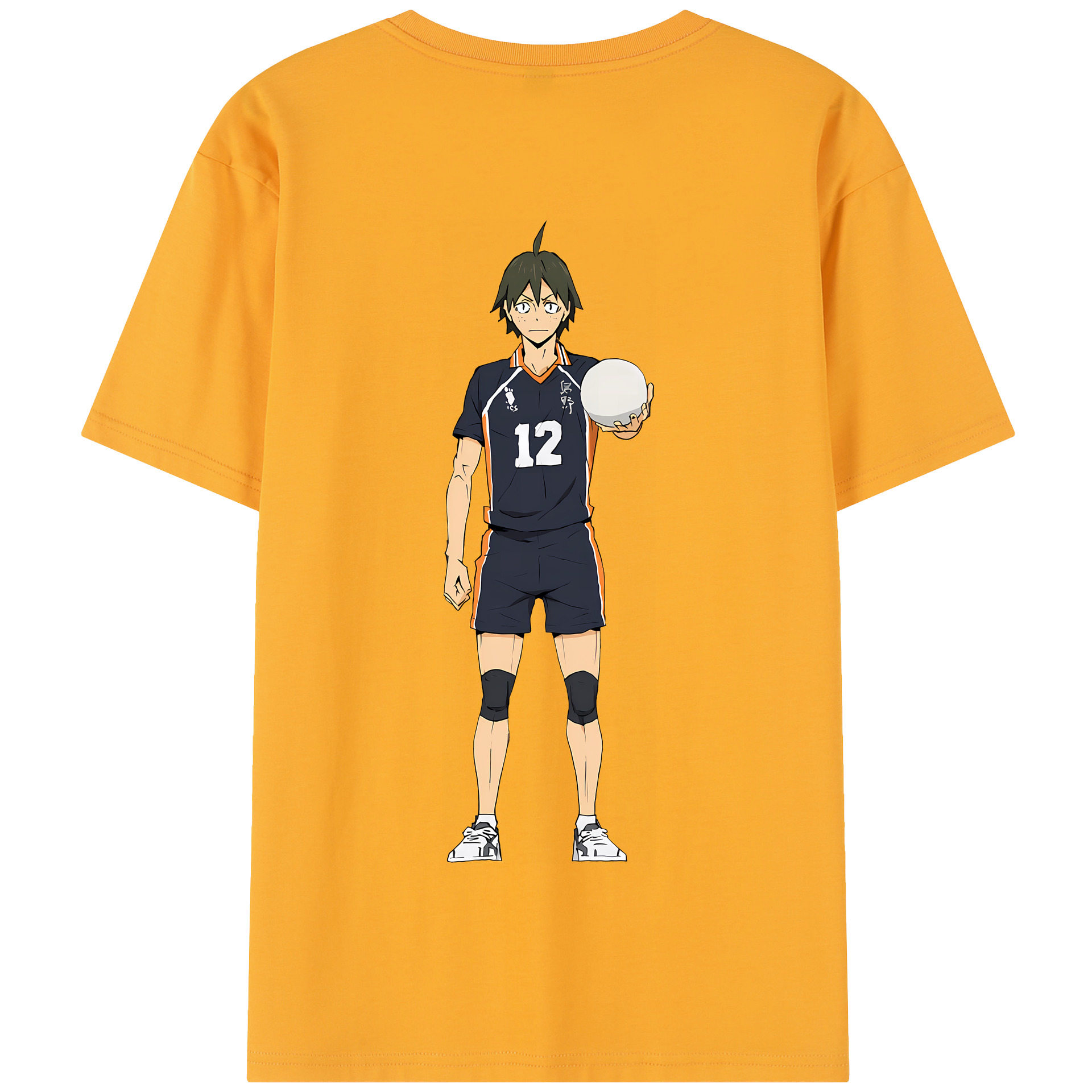 （画像用） ハイキュー!! Haikyu!! 綿100％半袖Tシャツ（背面プリント）