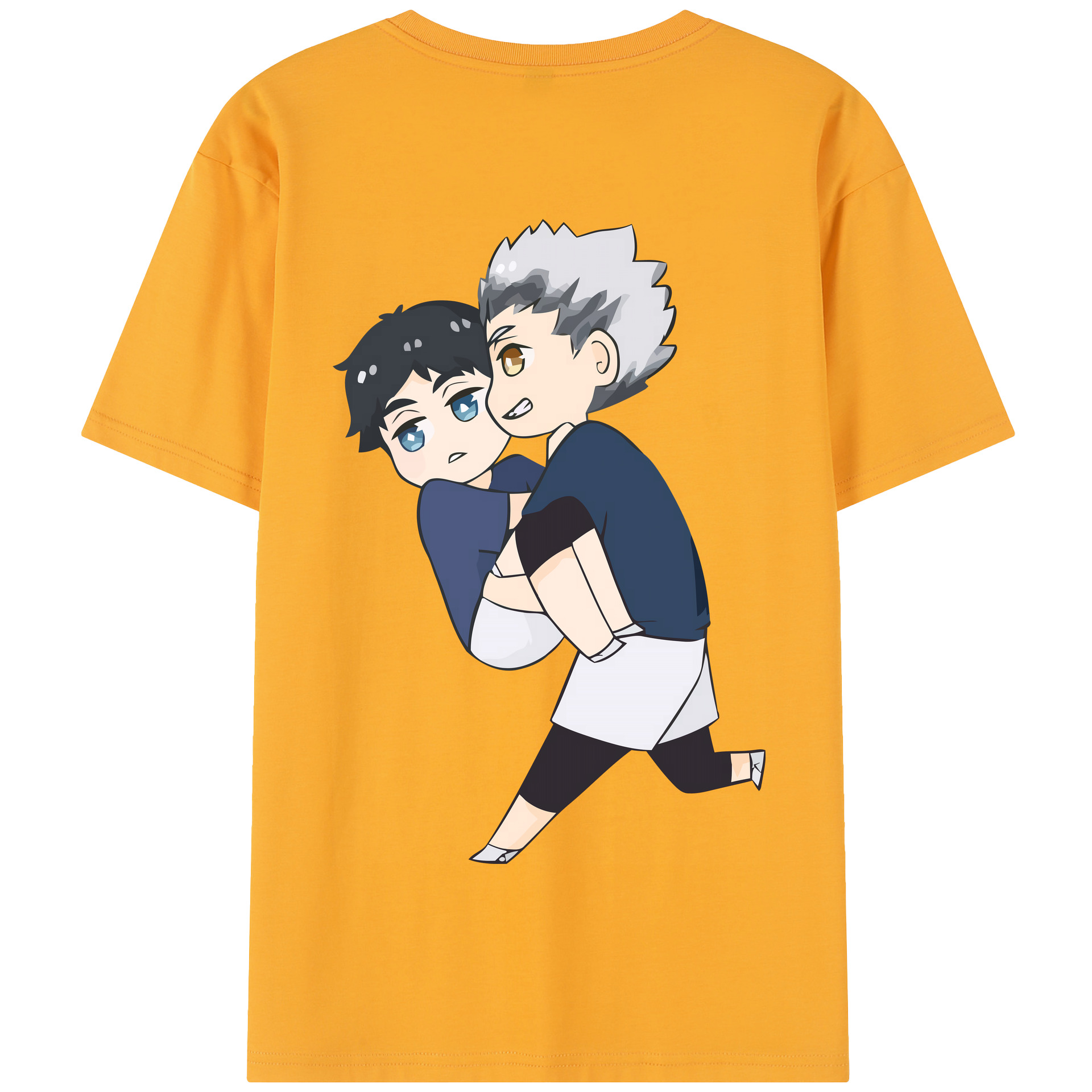 （画像用） ハイキュー!! Haikyu!! 綿100％半袖Tシャツ（背面プリント）