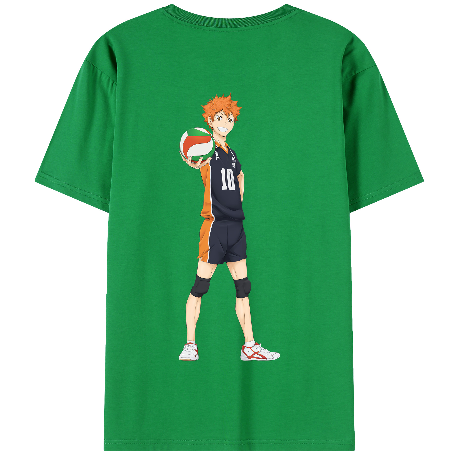 （画像用） ハイキュー!! Haikyu!! 綿100％半袖Tシャツ（背面プリント）