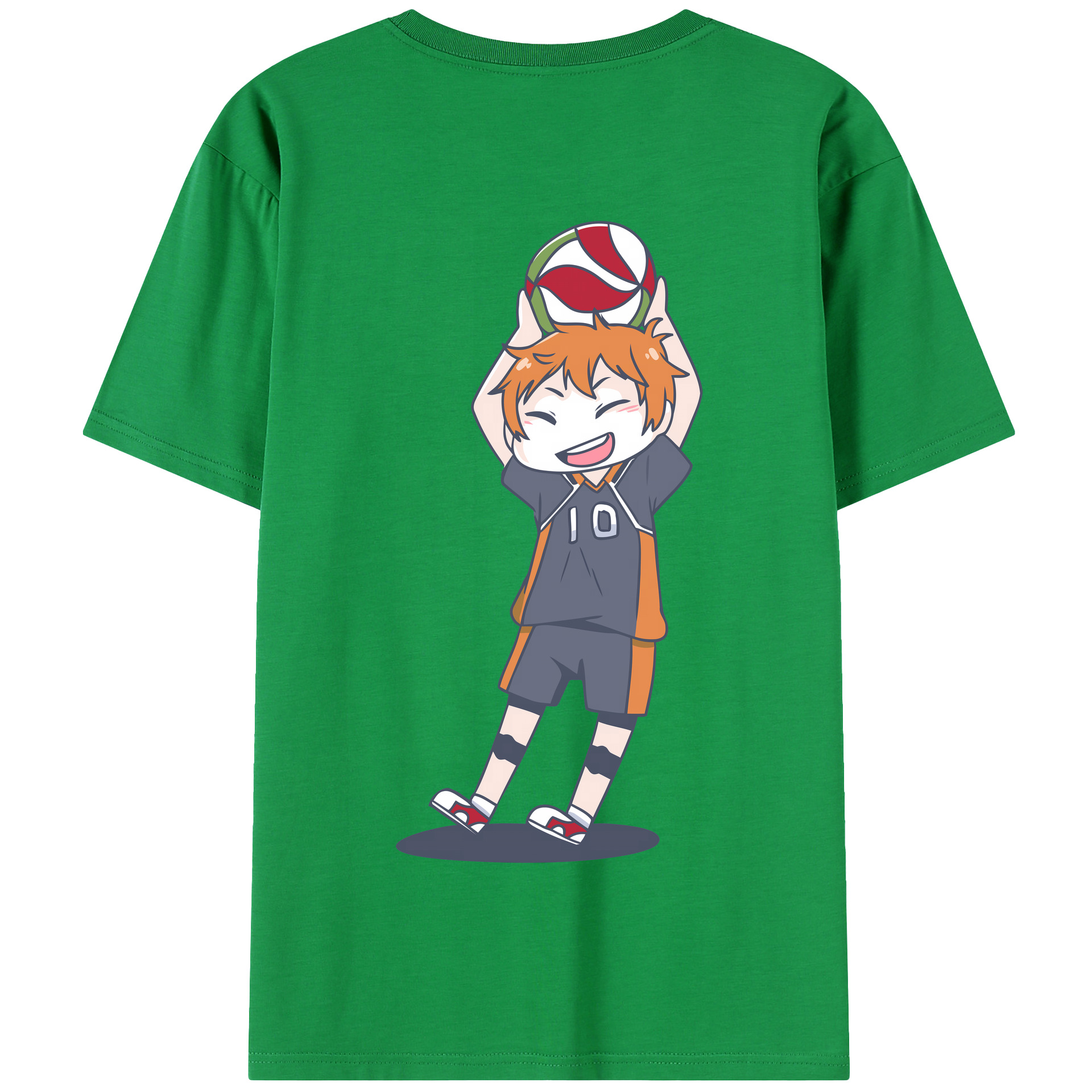 （画像用） ハイキュー!! Haikyu!! 綿100％半袖Tシャツ（背面プリント）