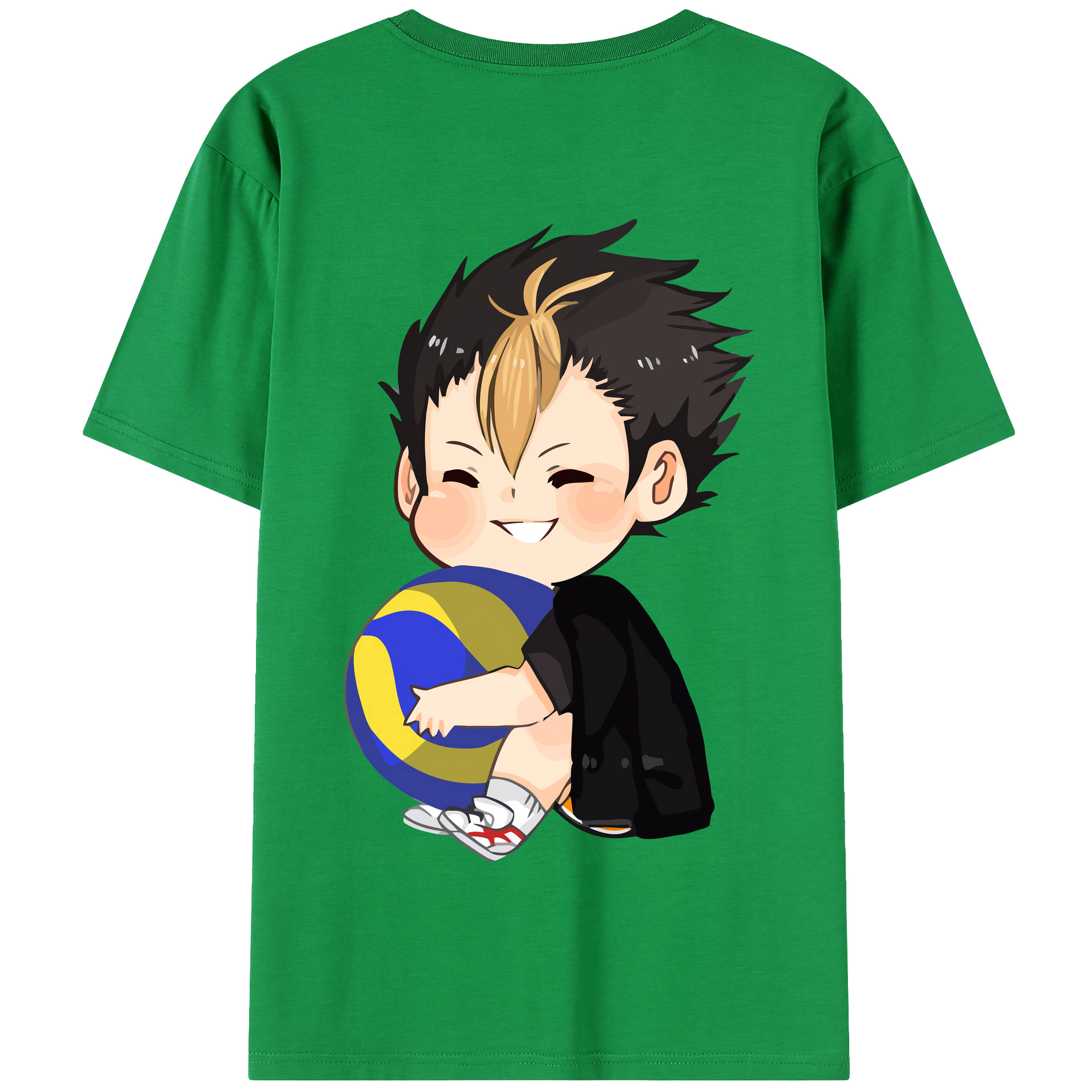 （画像用） ハイキュー!! Haikyu!! 綿100％半袖Tシャツ（背面プリント）