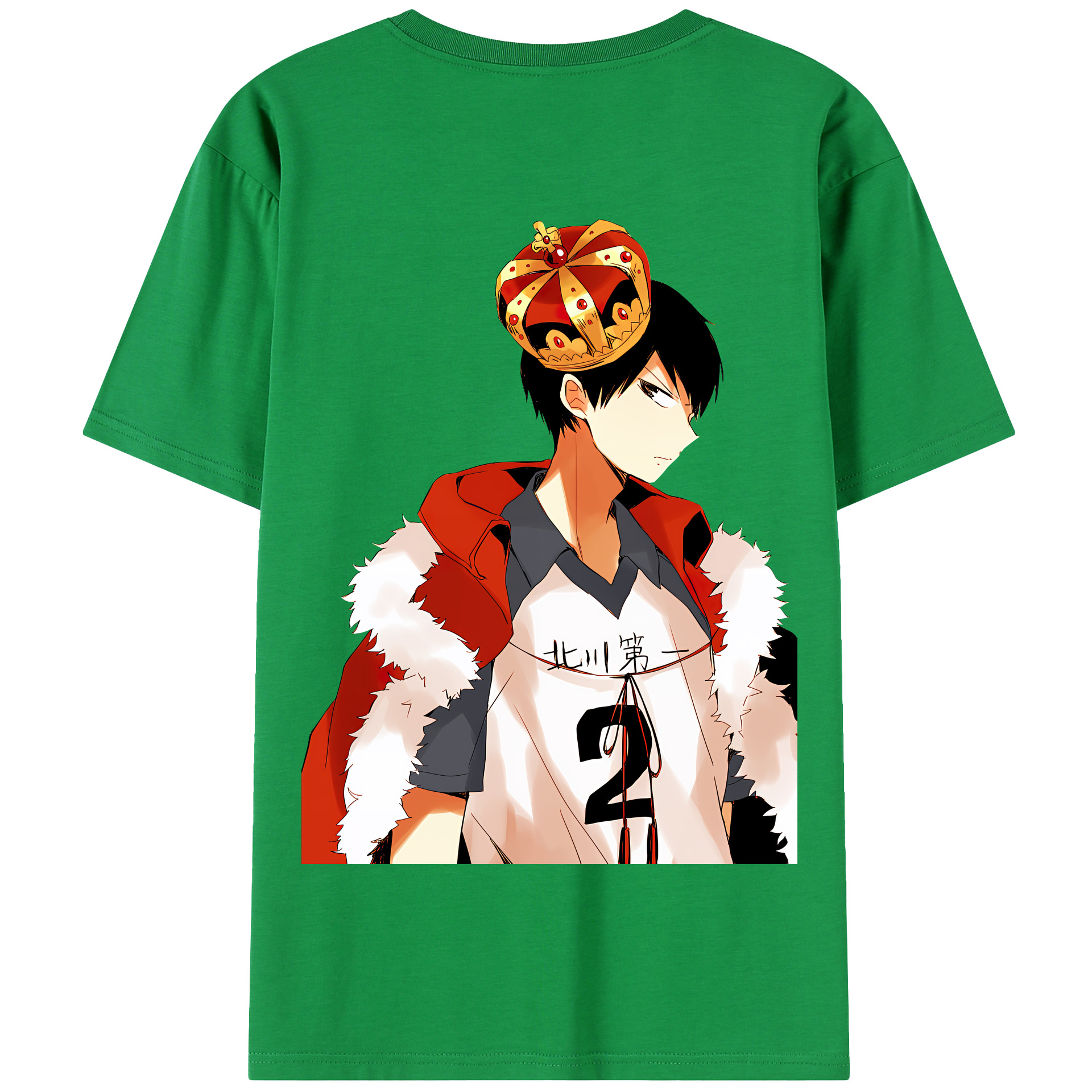 （画像用） ハイキュー!! Haikyu!! 綿100％半袖Tシャツ（背面プリント）