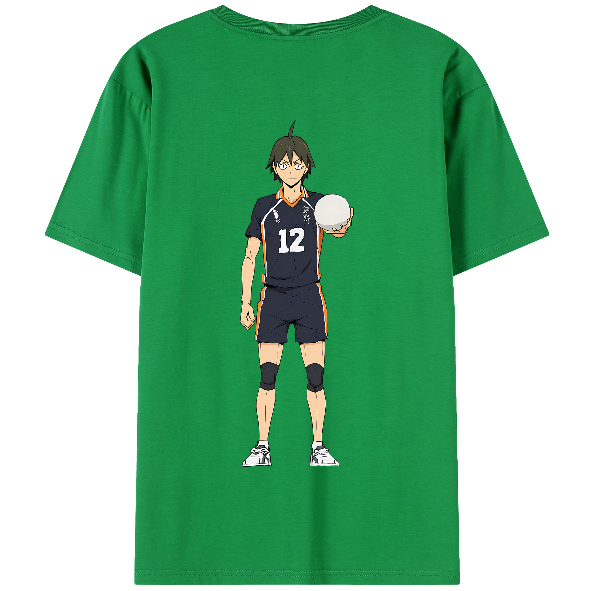 （画像用） ハイキュー!! Haikyu!! 綿100％半袖Tシャツ（背面プリント）