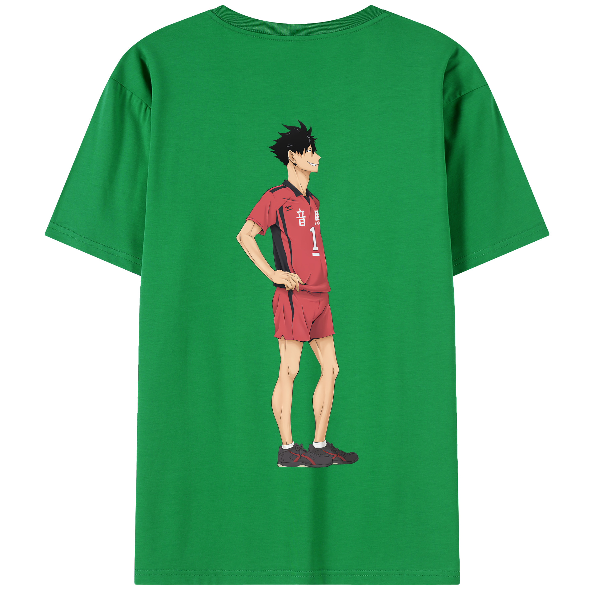 （画像用） ハイキュー!! Haikyu!! 綿100％半袖Tシャツ（背面プリント）