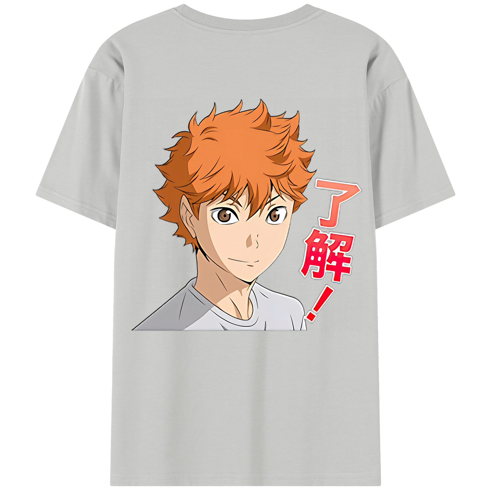 （画像用） ハイキュー!! Haikyu!! 綿100％半袖Tシャツ（背面プリント）
