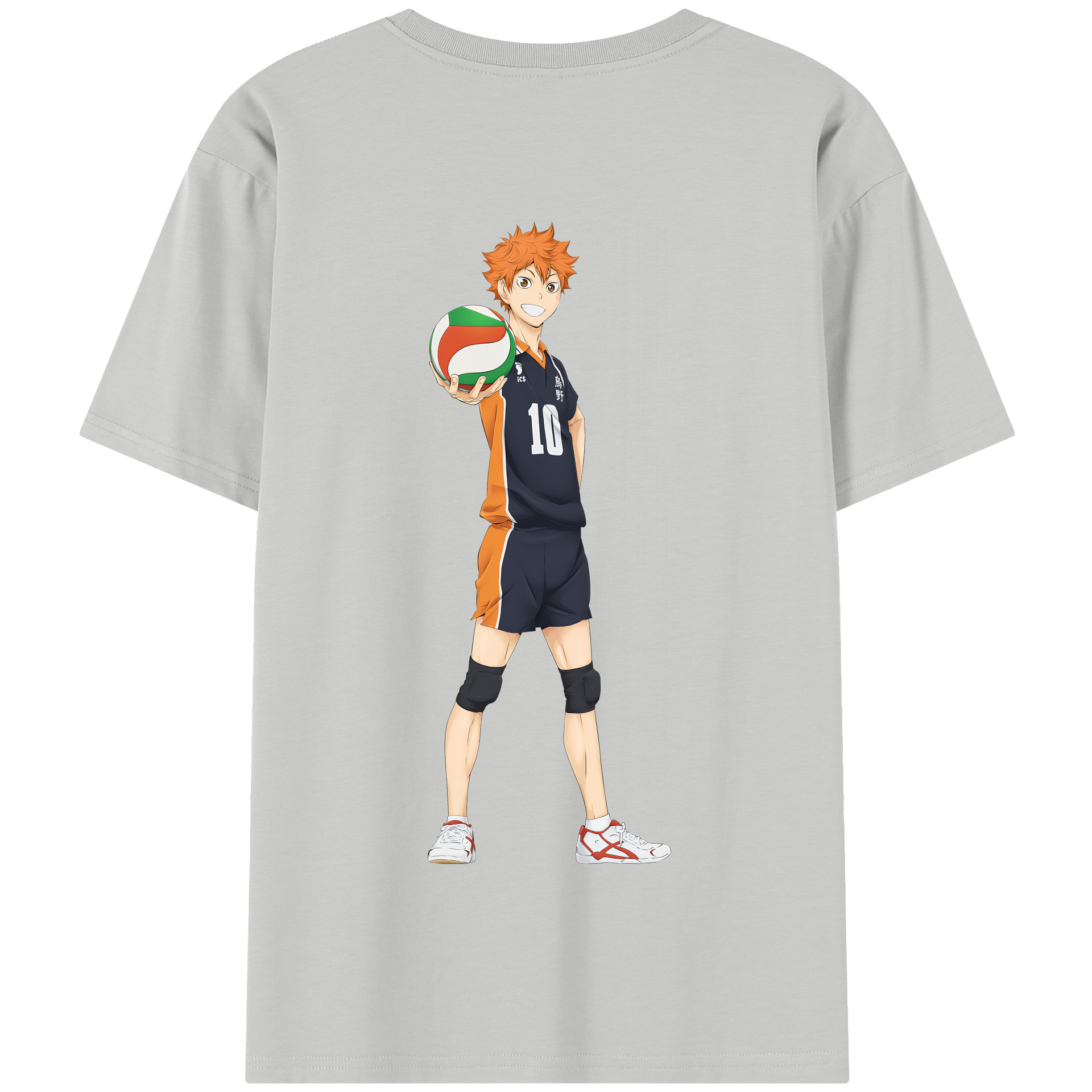 （画像用） ハイキュー!! Haikyu!! 綿100％半袖Tシャツ（背面プリント）