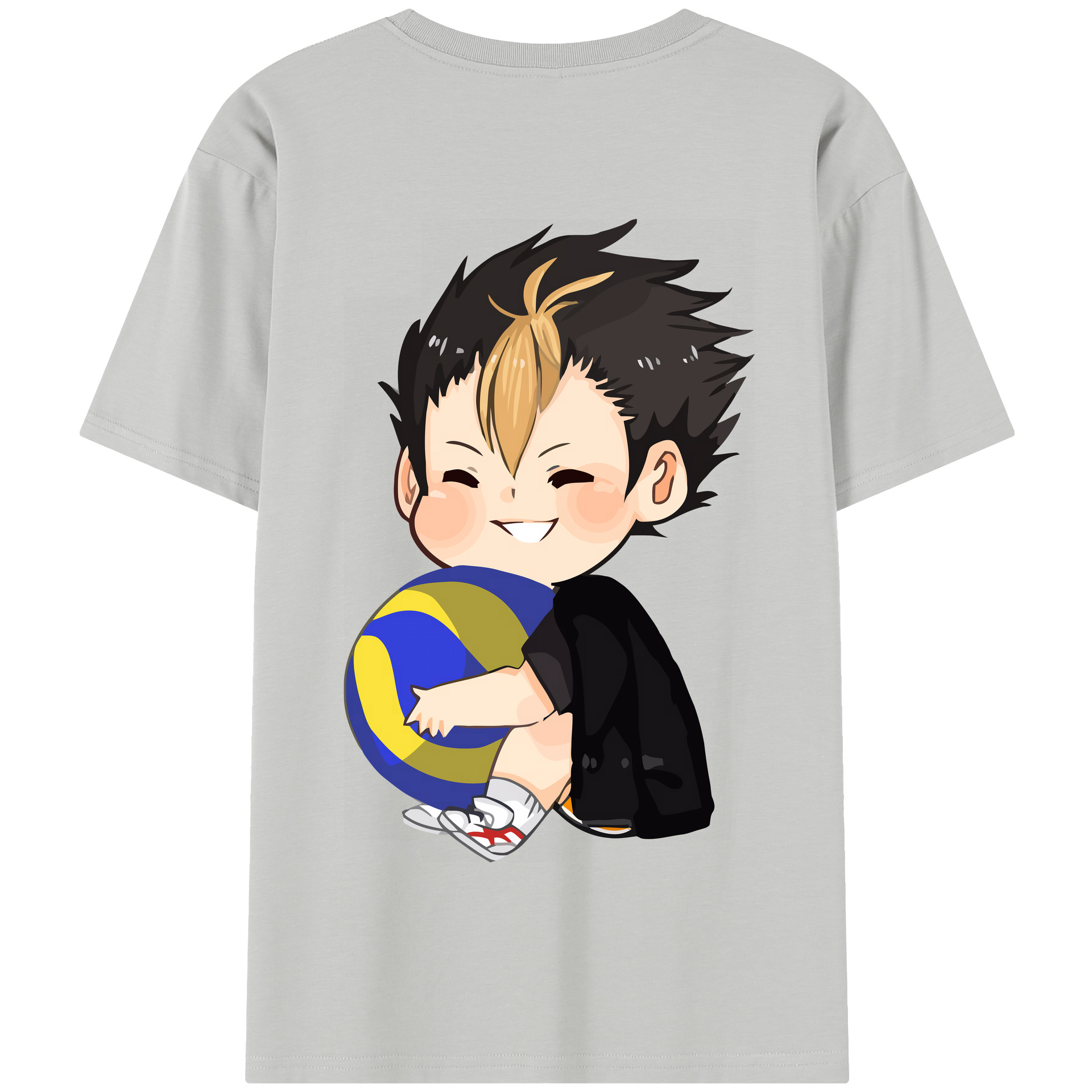 （画像用） ハイキュー!! Haikyu!! 綿100％半袖Tシャツ（背面プリント）