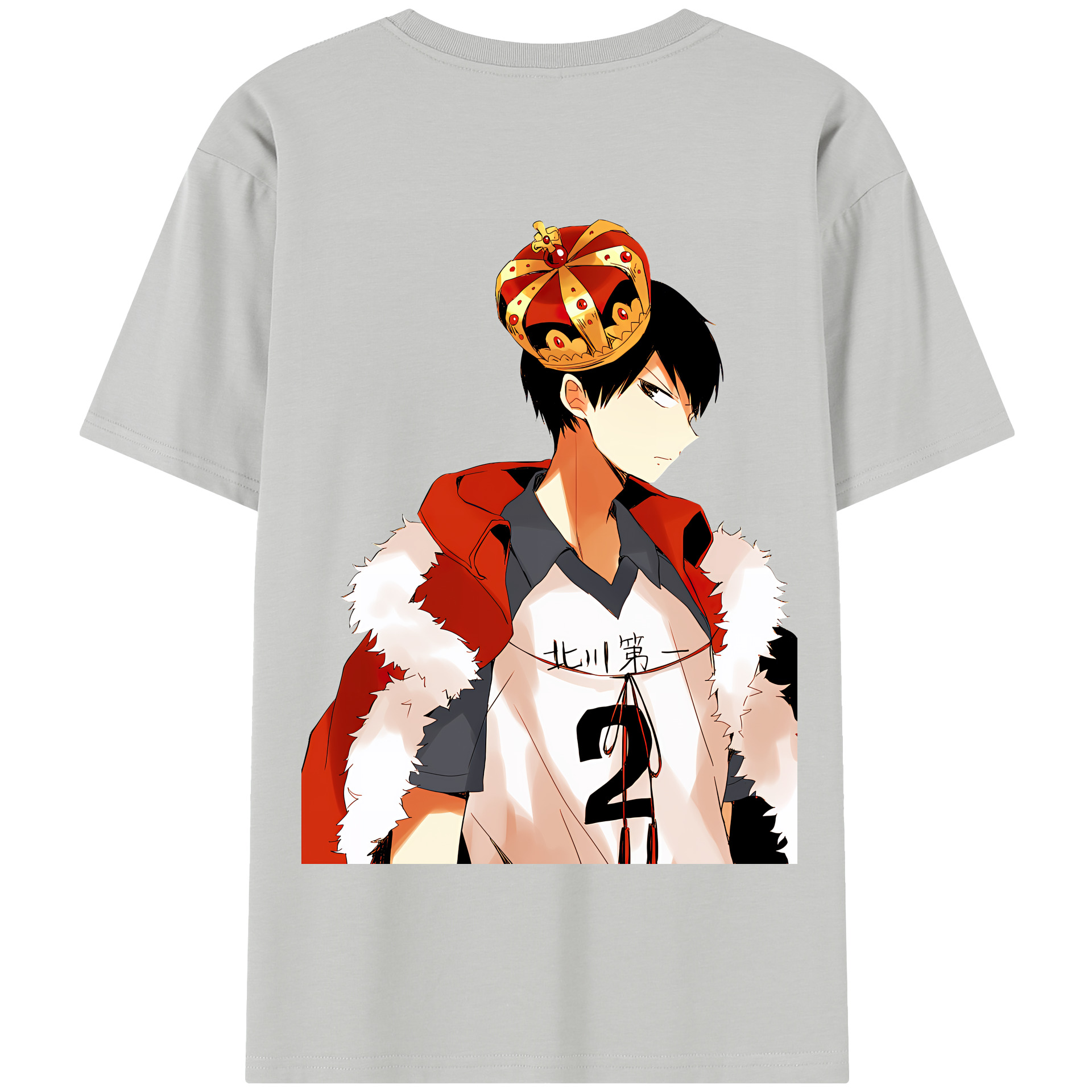 （画像用） ハイキュー!! Haikyu!! 綿100％半袖Tシャツ（背面プリント）