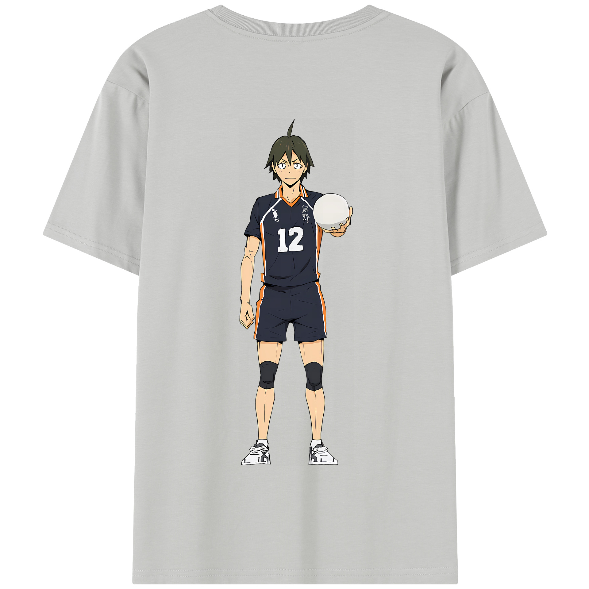 （画像用） ハイキュー!! Haikyu!! 綿100％半袖Tシャツ（背面プリント）