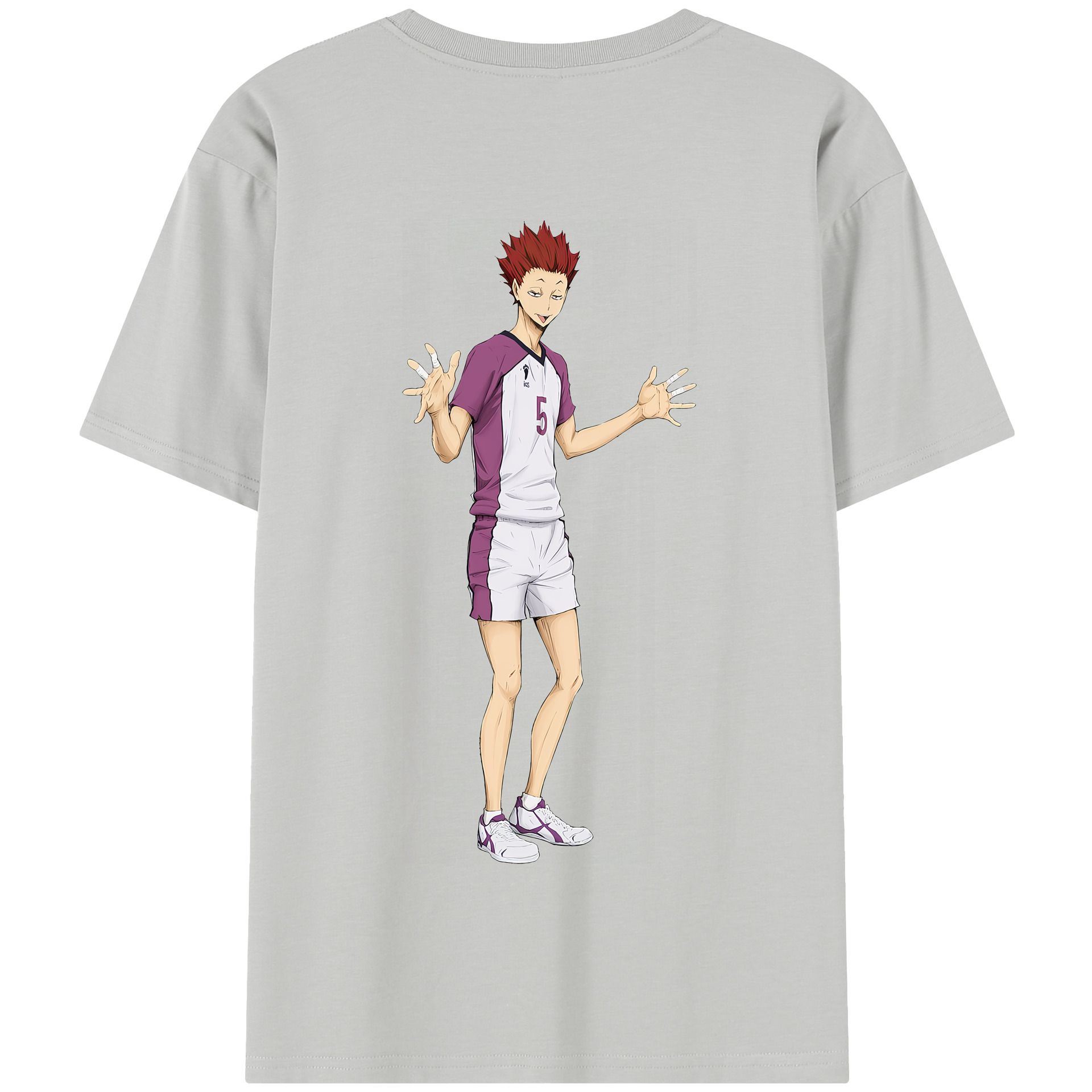 （画像用） ハイキュー!! Haikyu!! 綿100％半袖Tシャツ（背面プリント）
