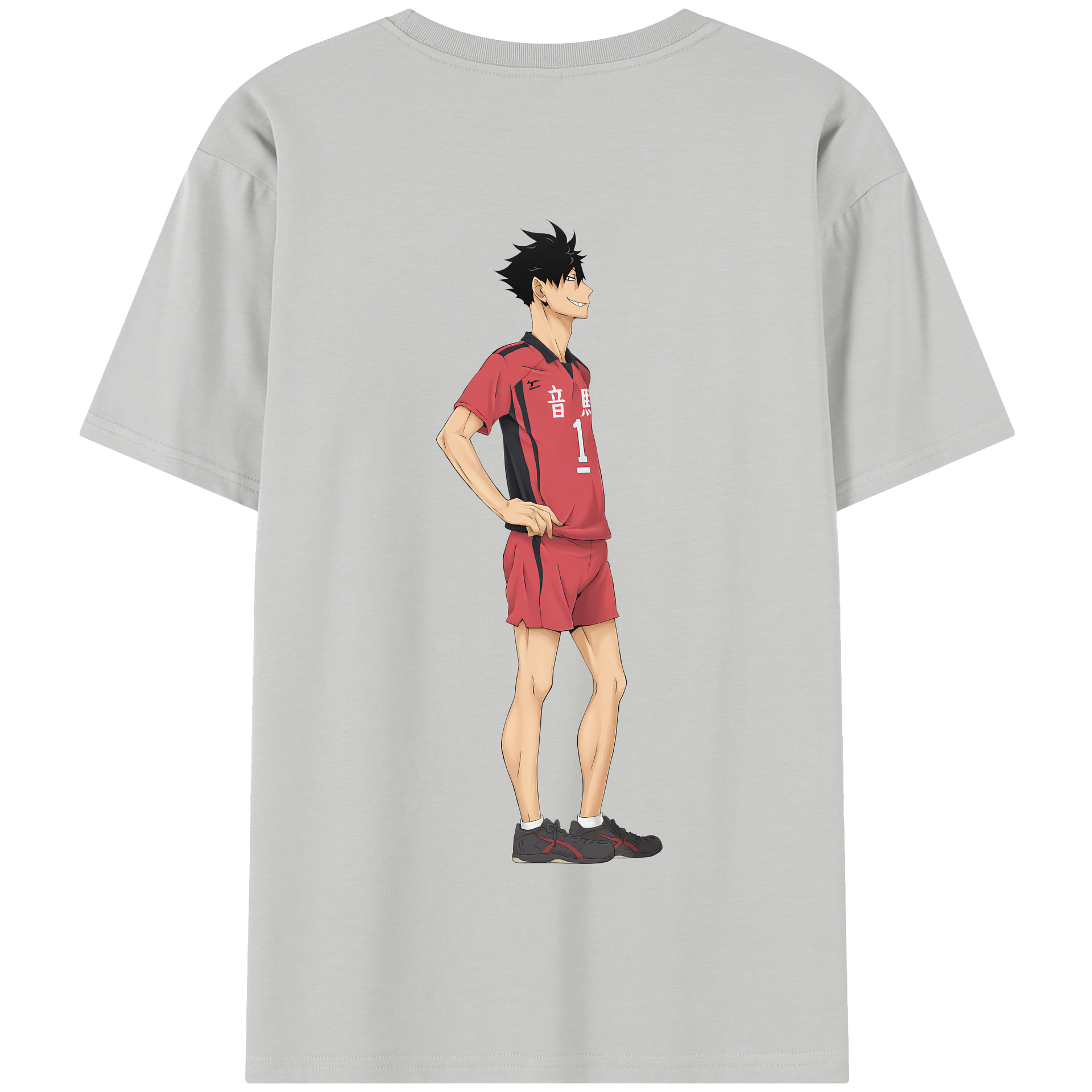 （画像用） ハイキュー!! Haikyu!! 綿100％半袖Tシャツ（背面プリント）