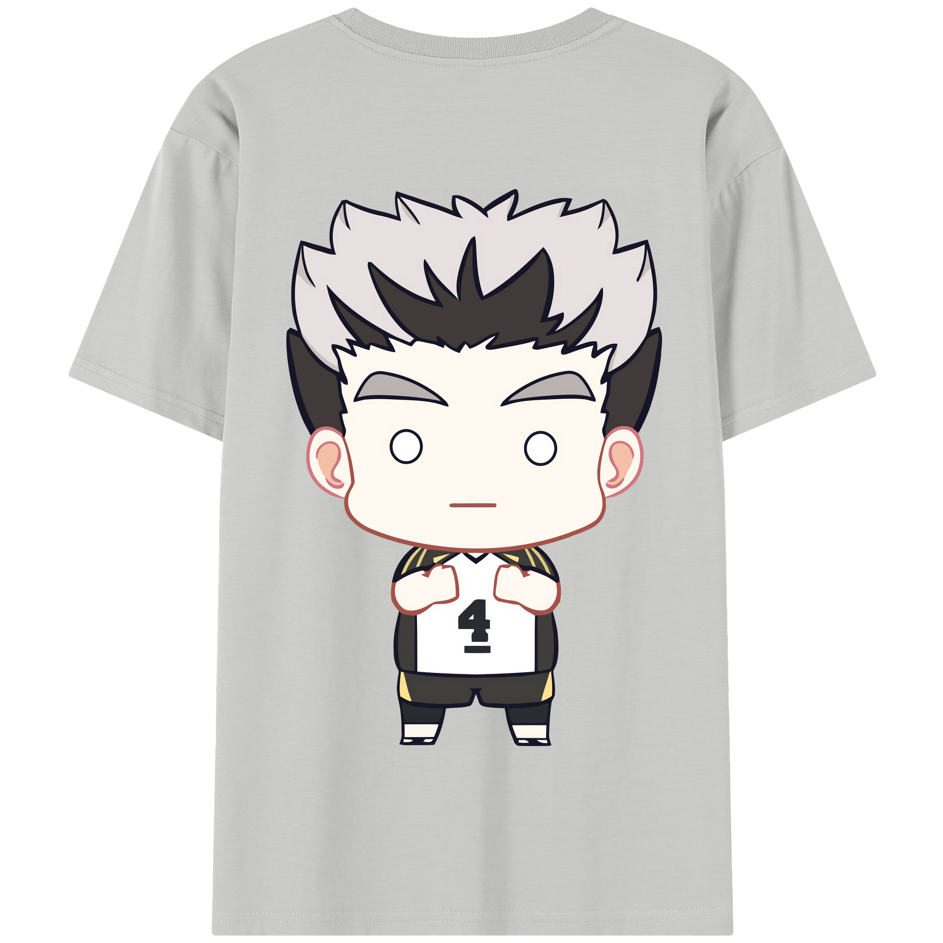 （画像用） ハイキュー!! Haikyu!! 綿100％半袖Tシャツ（背面プリント）